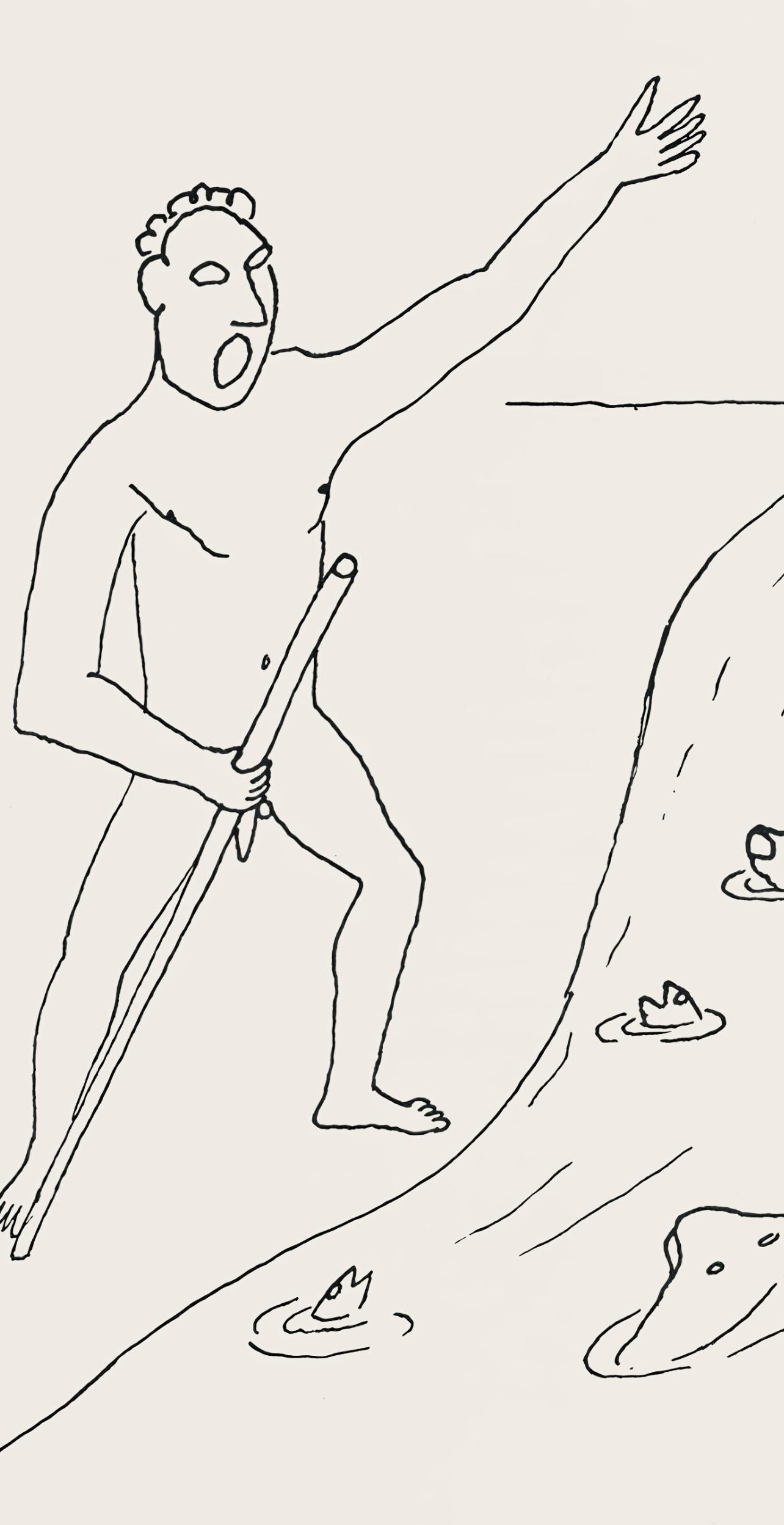 Calder, Composition, A Bestiary (après) - Print de Alexander Calder