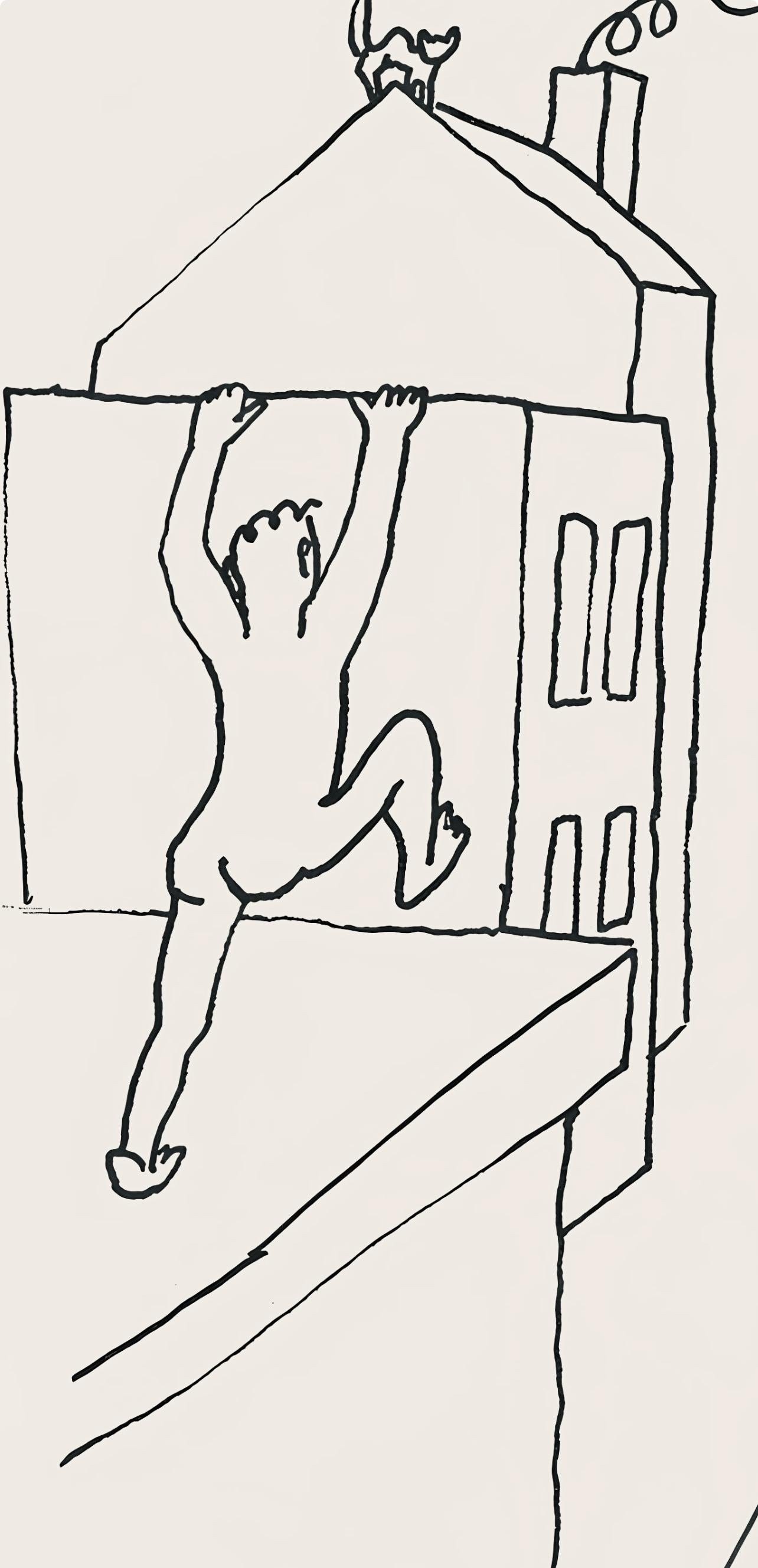 Calder, Komposition, Ein Bestiary (after) – Print von Alexander Calder