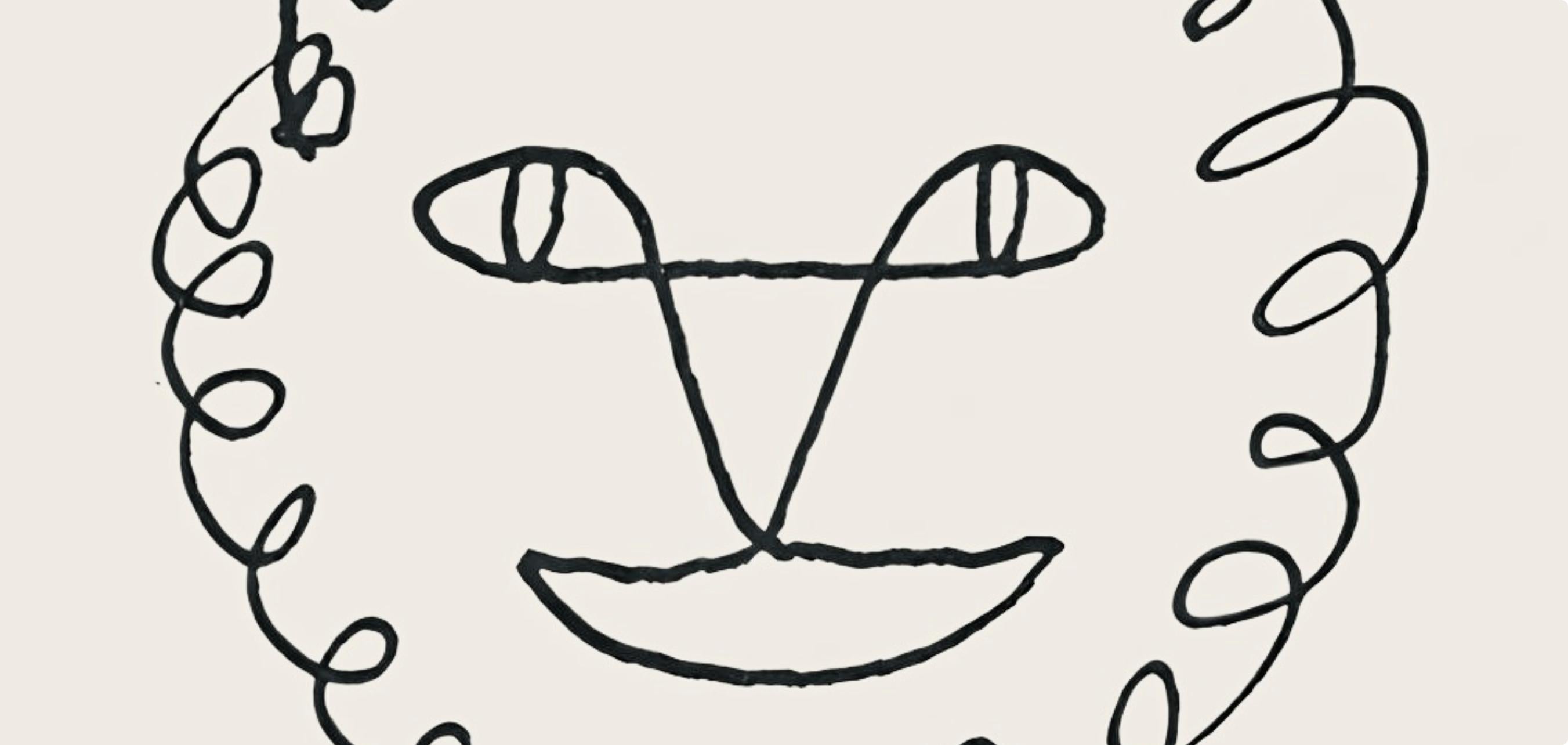 Calder, Composition, A Bestiary (after) - Surrealist Print by Alexander Calder