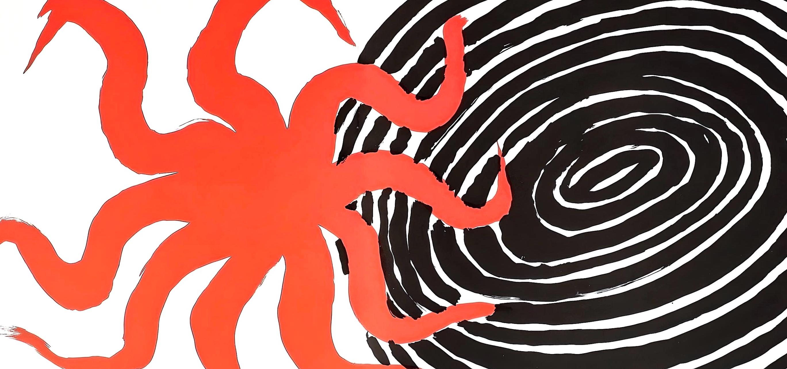 Calder, Composition, calder autobiographie (after) - Print by Alexander Calder