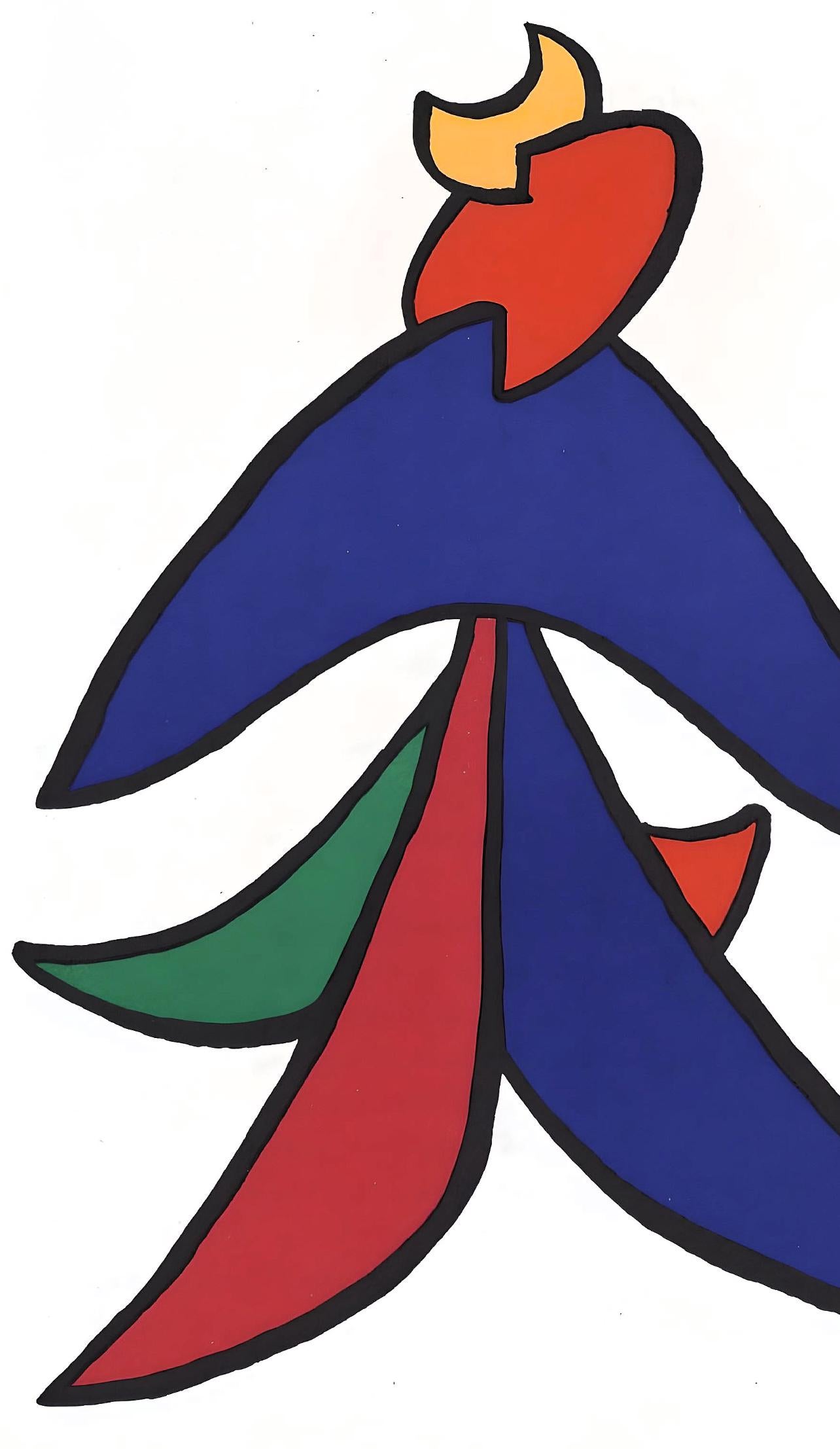 Calder, Composition, Derrière le miroir (after) - Print by Alexander Calder