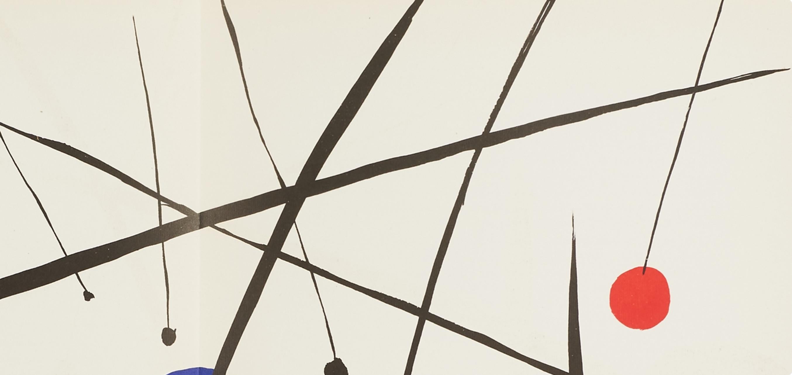 Calder, Komposition, Derrière le miroir (nach) – Print von Alexander Calder