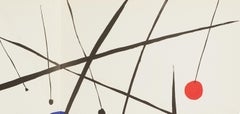 Calder, Composition, Derrière le miroir (after)