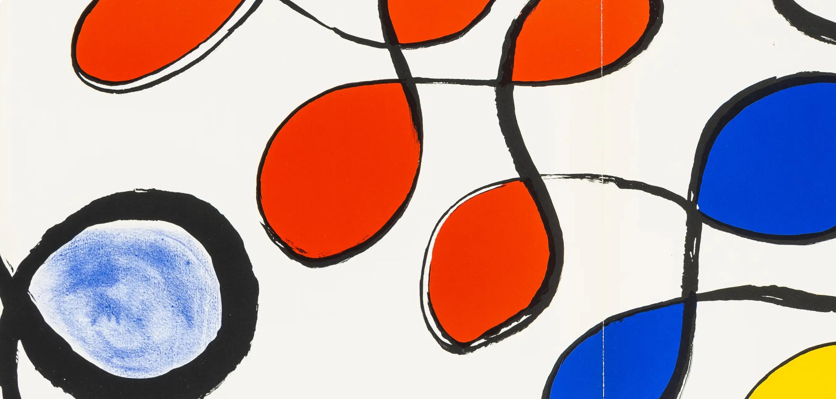 Calder, Komposition, Derrière le miroir (nach) – Print von Alexander Calder