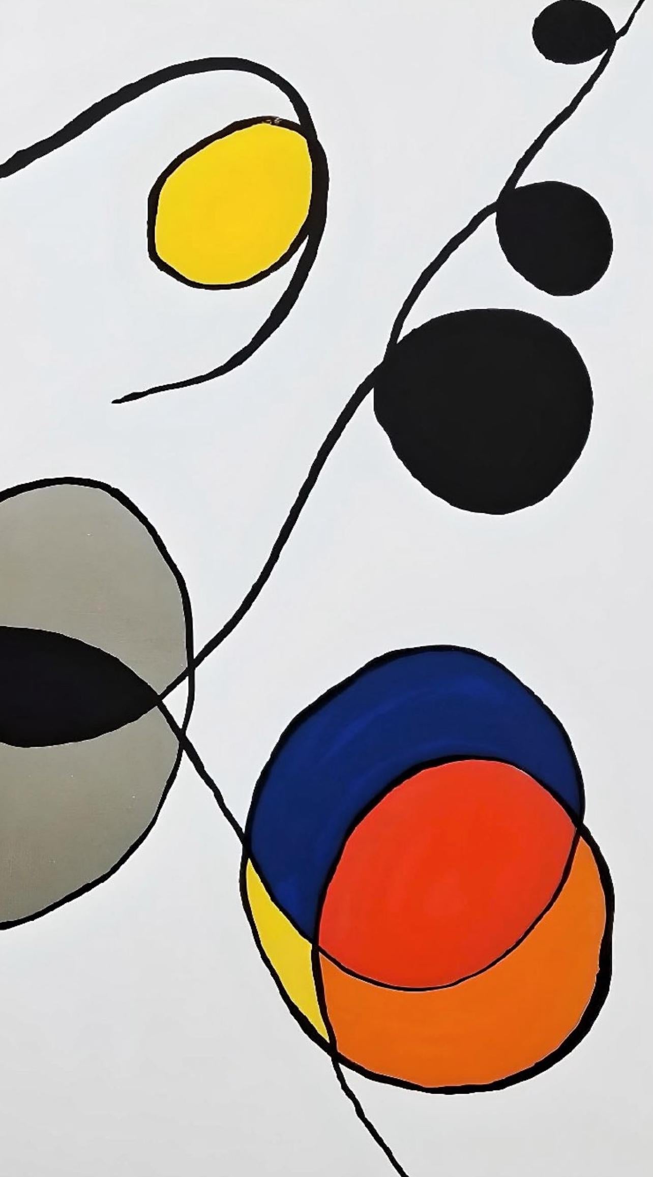 Calder, Composition, Derrière le miroir (after) - Print by Alexander Calder