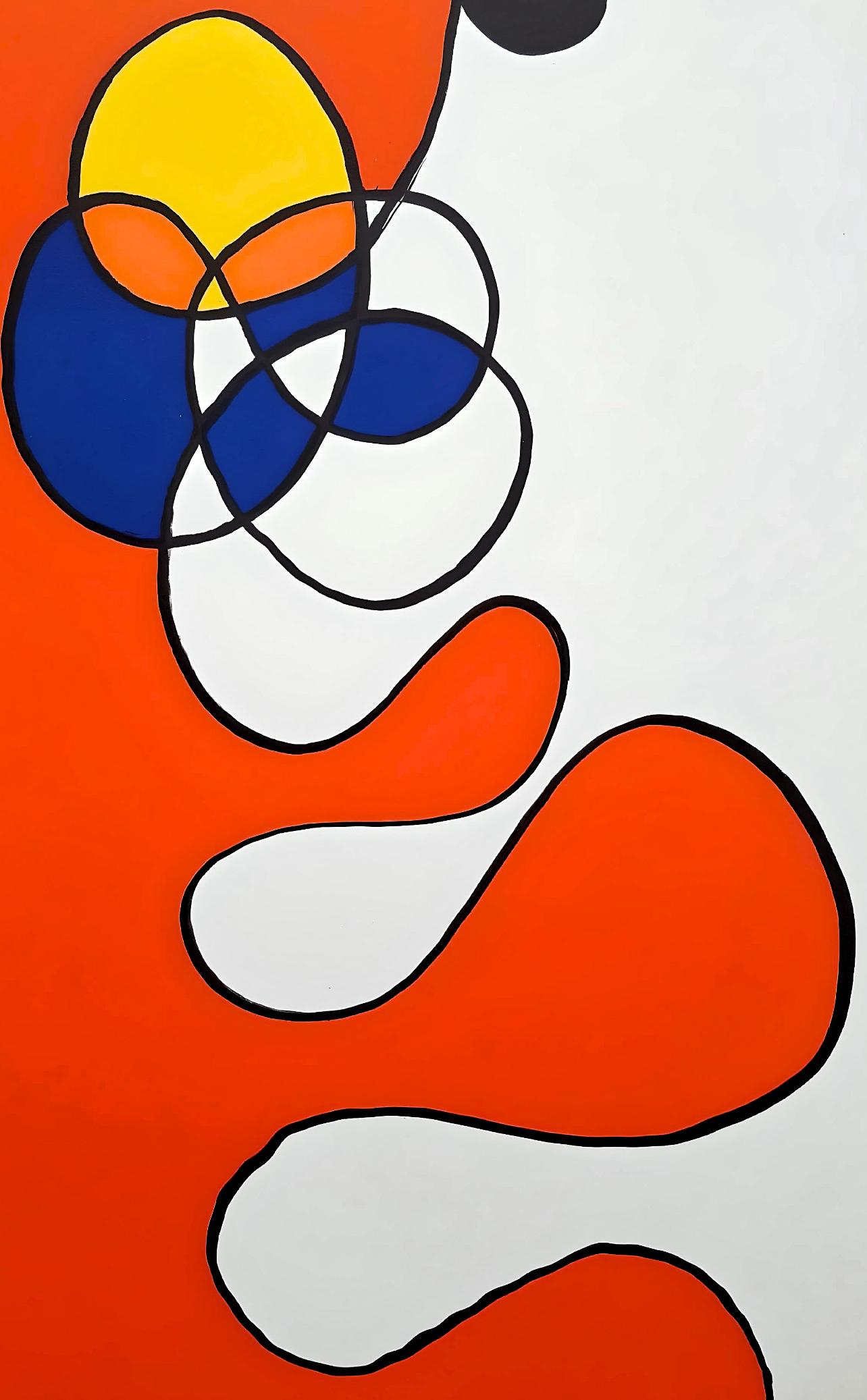 Calder, Composition, Derrière le miroir (after) - Print by Alexander Calder