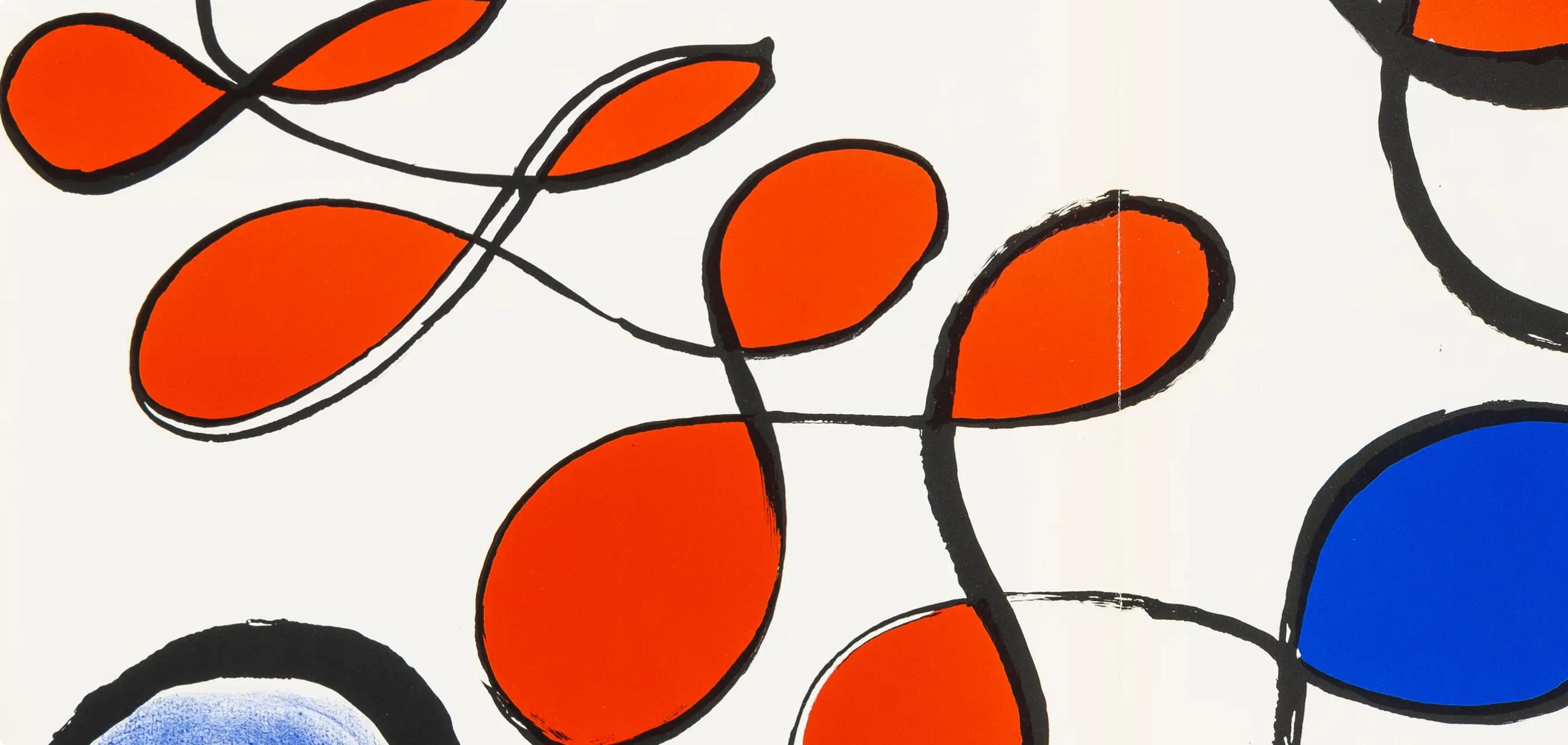 Calder, Komposition, Derrière le miroir (nach) (Moderne), Print, von Alexander Calder