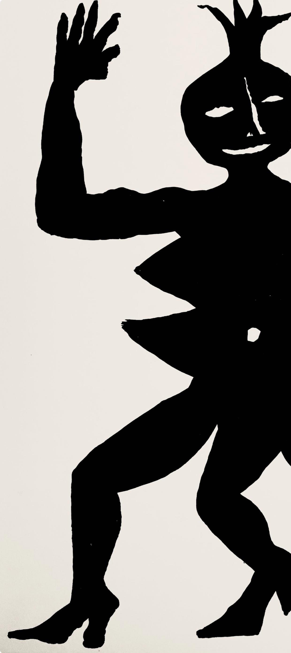 Calder, Composition, Derrière le miroir (after) - Modern Print by Alexander Calder