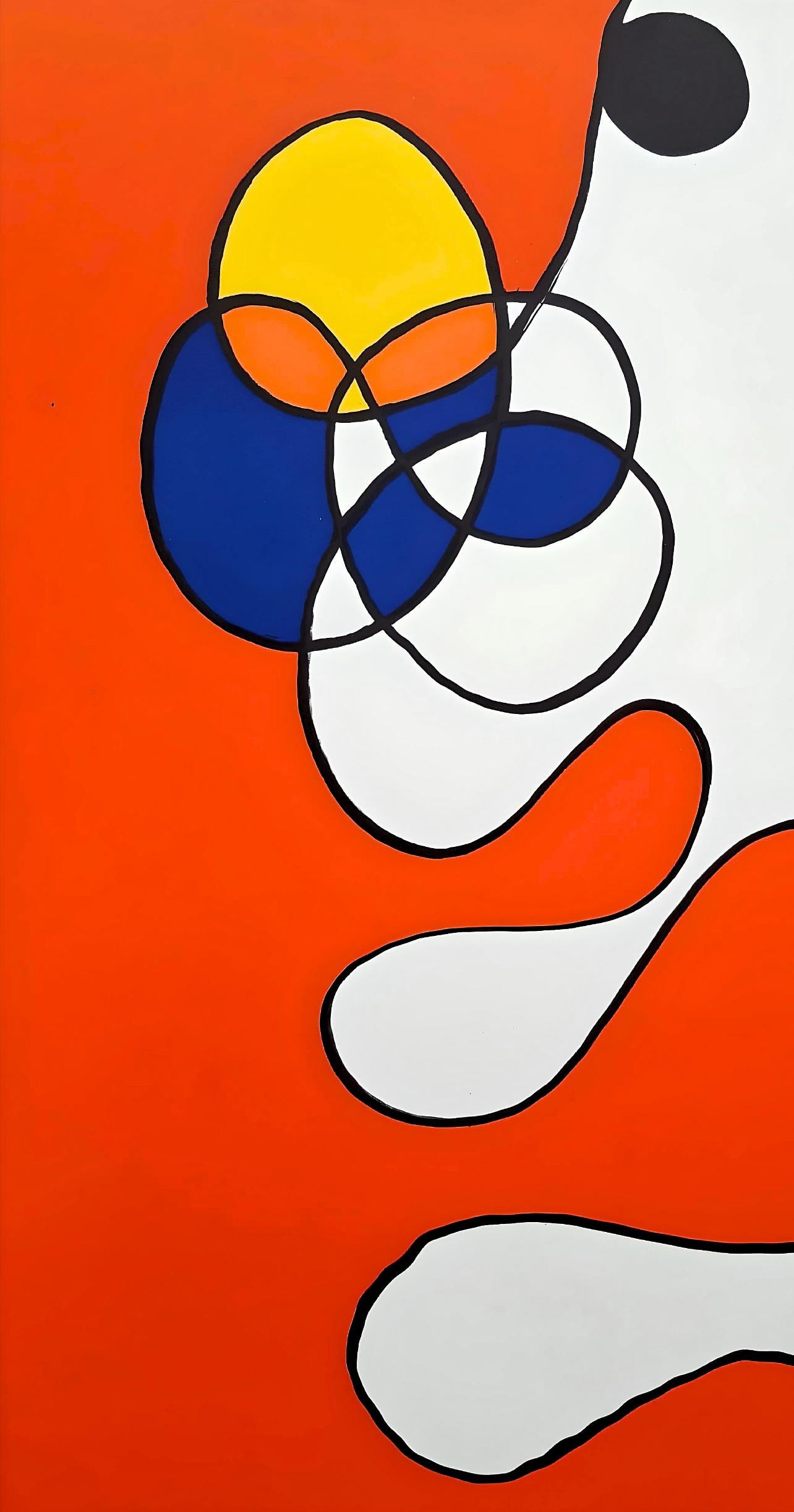 Calder, Komposition, Derrière le miroir (nach) (Moderne), Print, von Alexander Calder