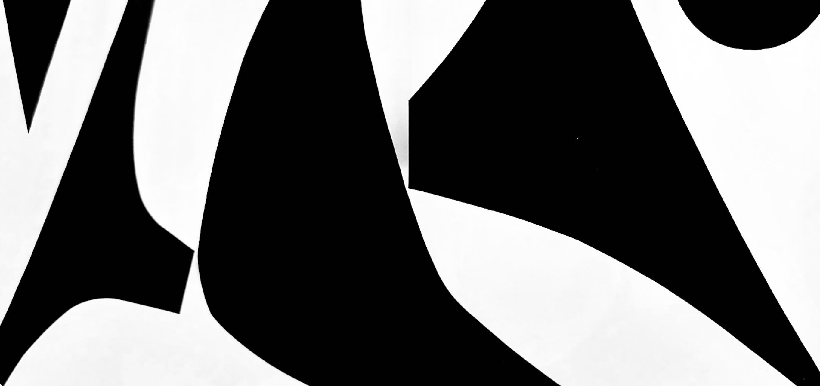 Calder, Composition, Derrière le miroir (d'après) - Moderne Print par Alexander Calder