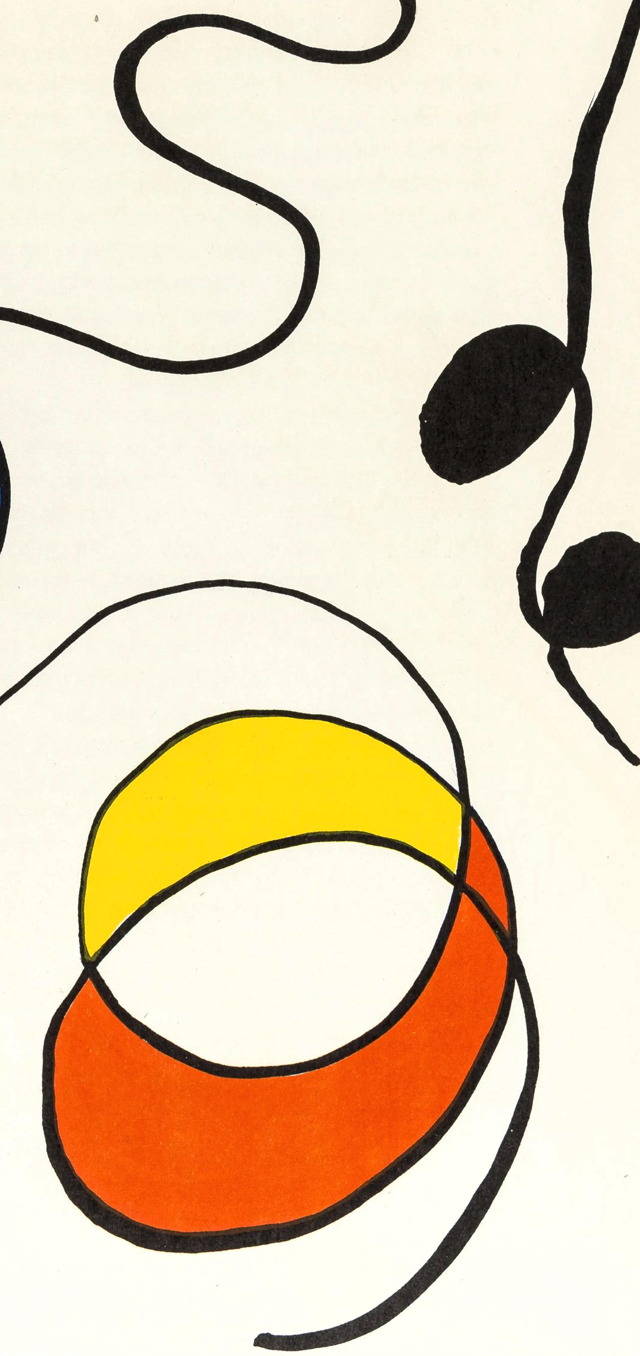 Calder, Composition, Derrière le miroir (after) - Modern Print by Alexander Calder