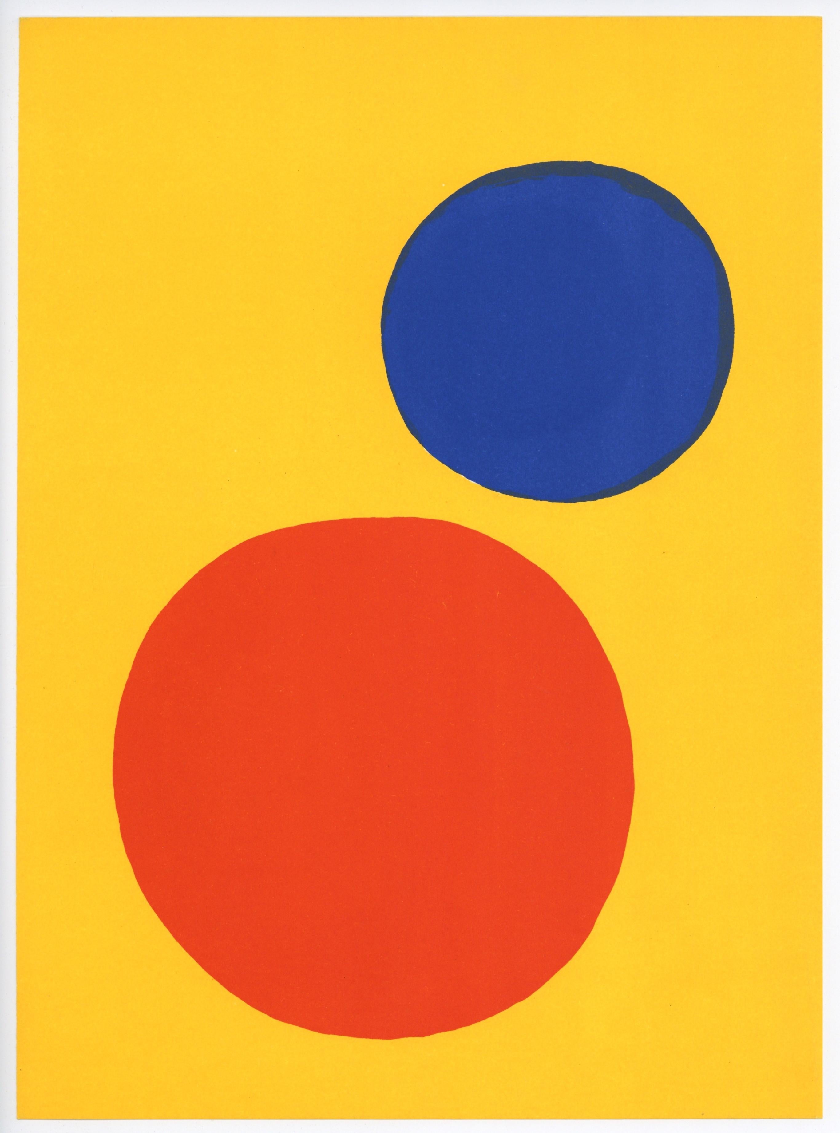 Calder, Composition, Derrière le miroir (d'après) en vente 1
