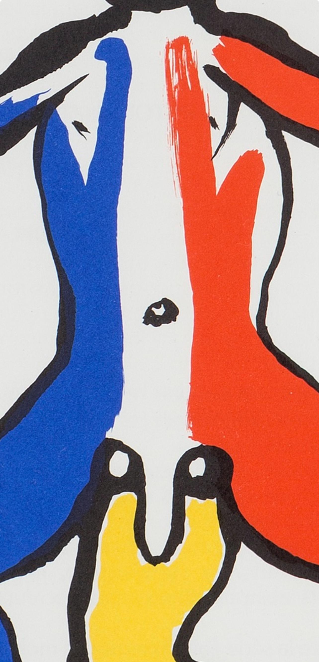 Lithographie sur papier vélin. Inscription : Non signé et non numéroté. Bon état. Notes : Extrait de Derrière le miroir, N° 212, publié par Derrière le miroir, Paris ; imprimé par la Galerie Maeght, Paris, 1975. Extrait d'un essai de lot de