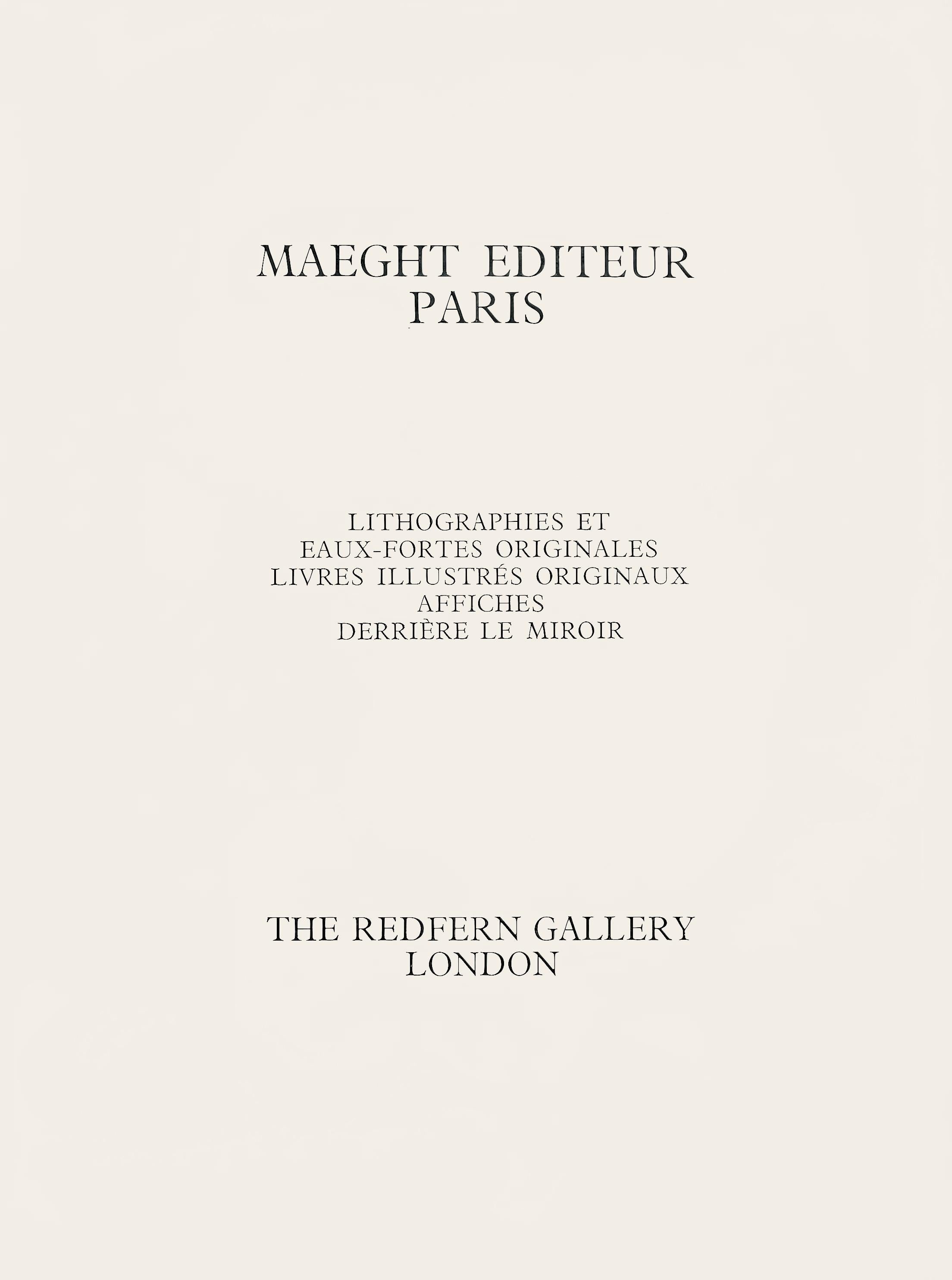 Calder, Composition, Derrière le miroir (after) For Sale 1