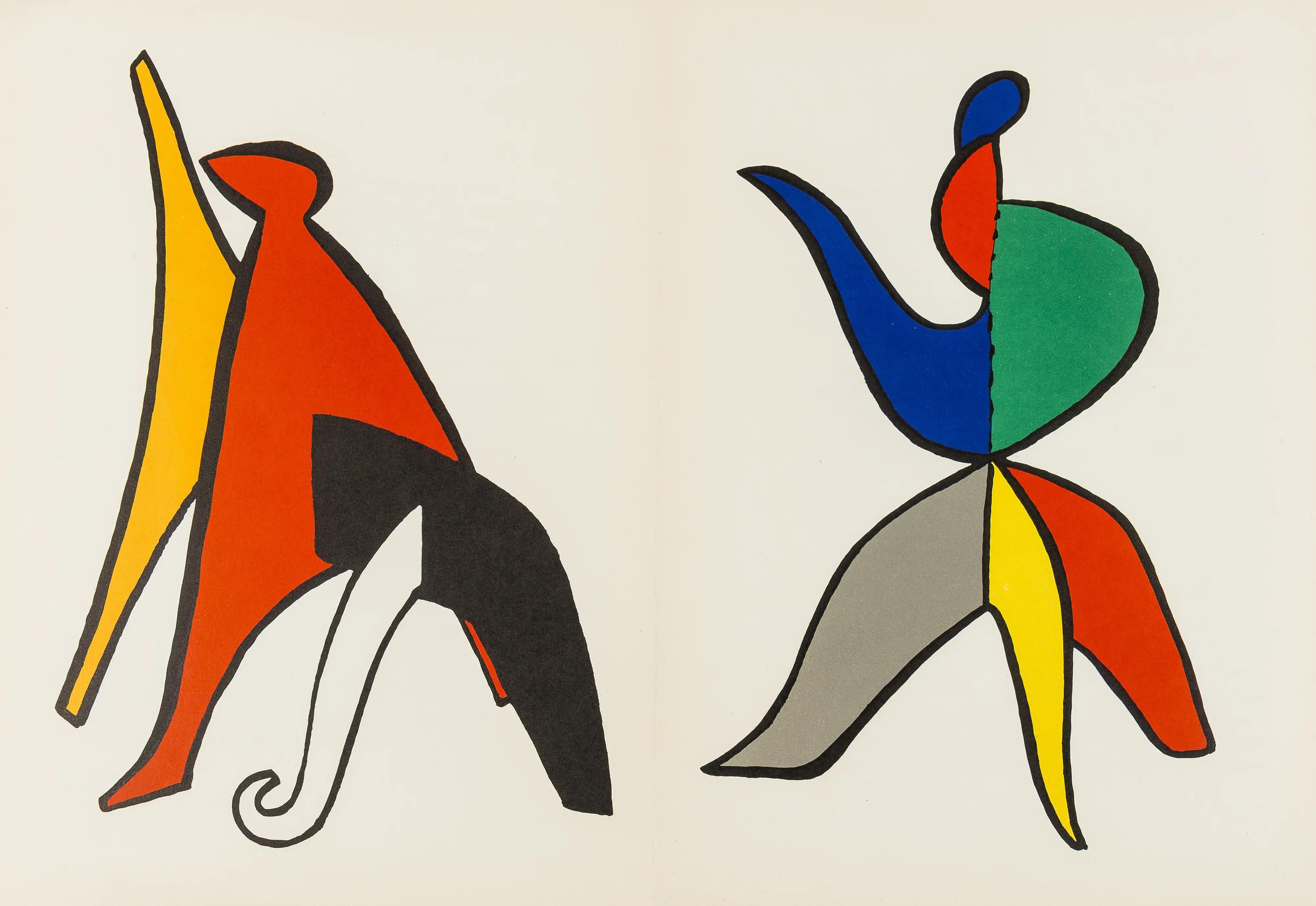 Calder, Composizione, Derrière le miroir (dopo)