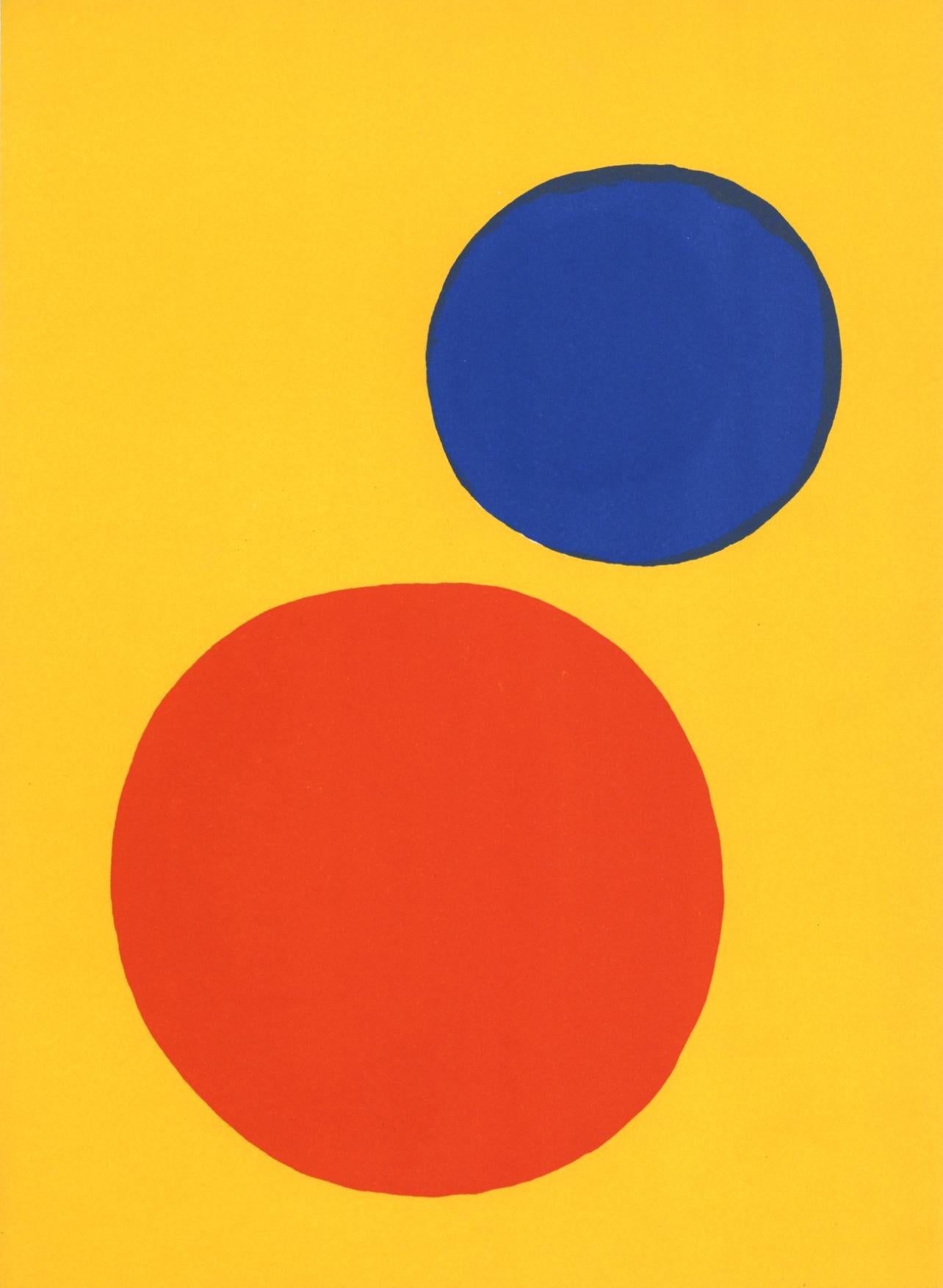 Calder, Composition, Derrière le miroir (after)