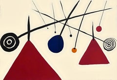 Calder, Composition, Derrière le miroir (d'après)