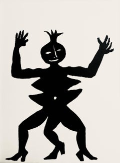 Calder, Composition, Derrière le miroir (d'après)