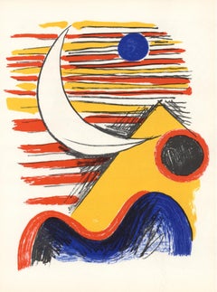 Calder, Composition, Derrière le miroir (after)