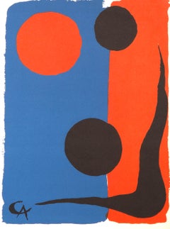 Calder, Composition, Derrière le miroir (d'après)