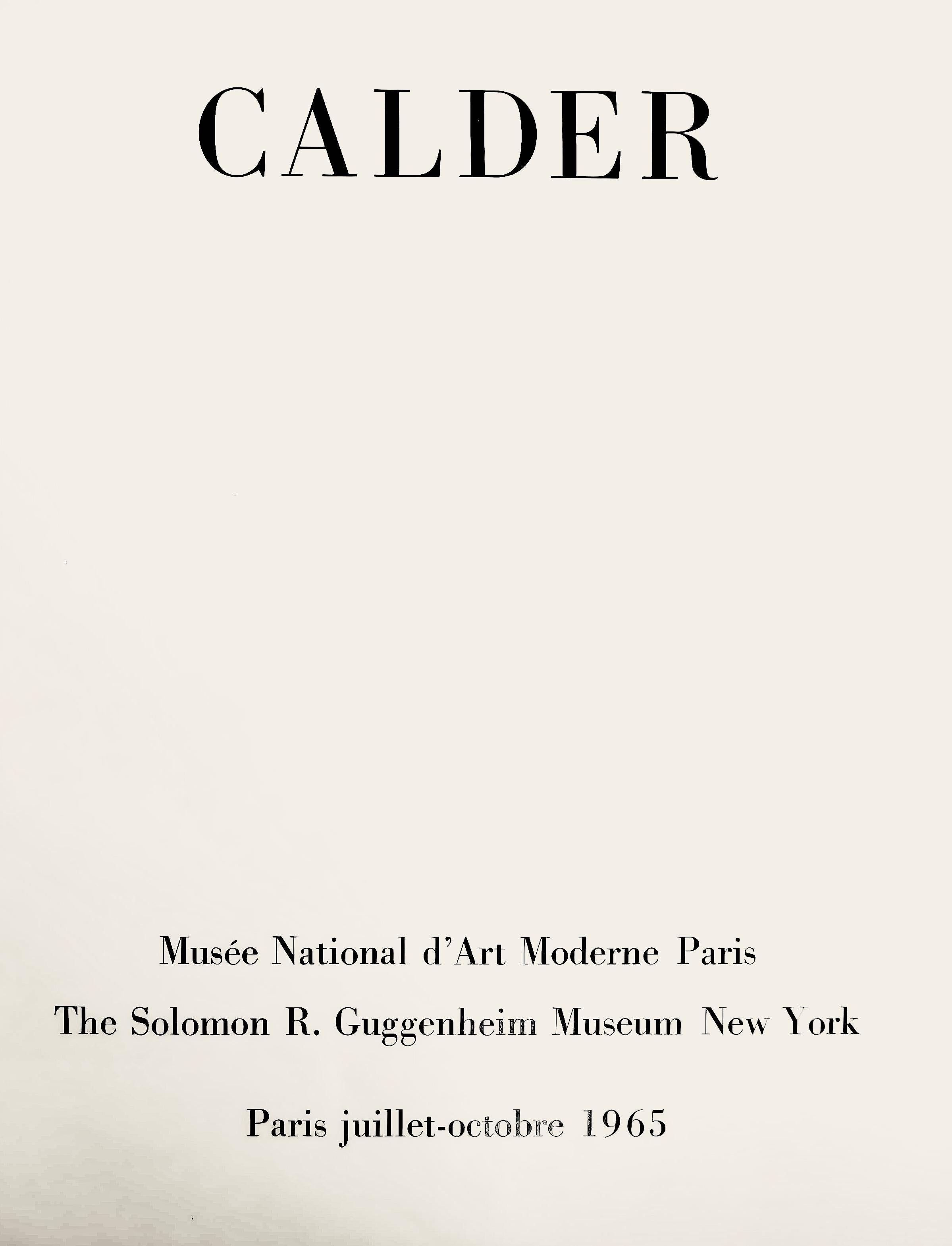 Calder, Composition, Musée National d'Art Moderne, Paris (after) For Sale 2