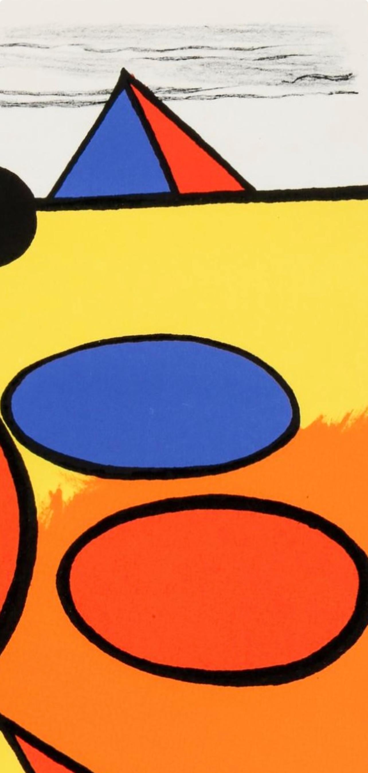 Calder, Composition, San Lazzaro et ses Amis, XXe Siècle (after) For Sale 1