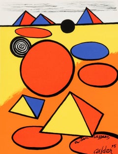 Calder, Composition, San Lazzaro et ses Amis, XXe Siècle (after)