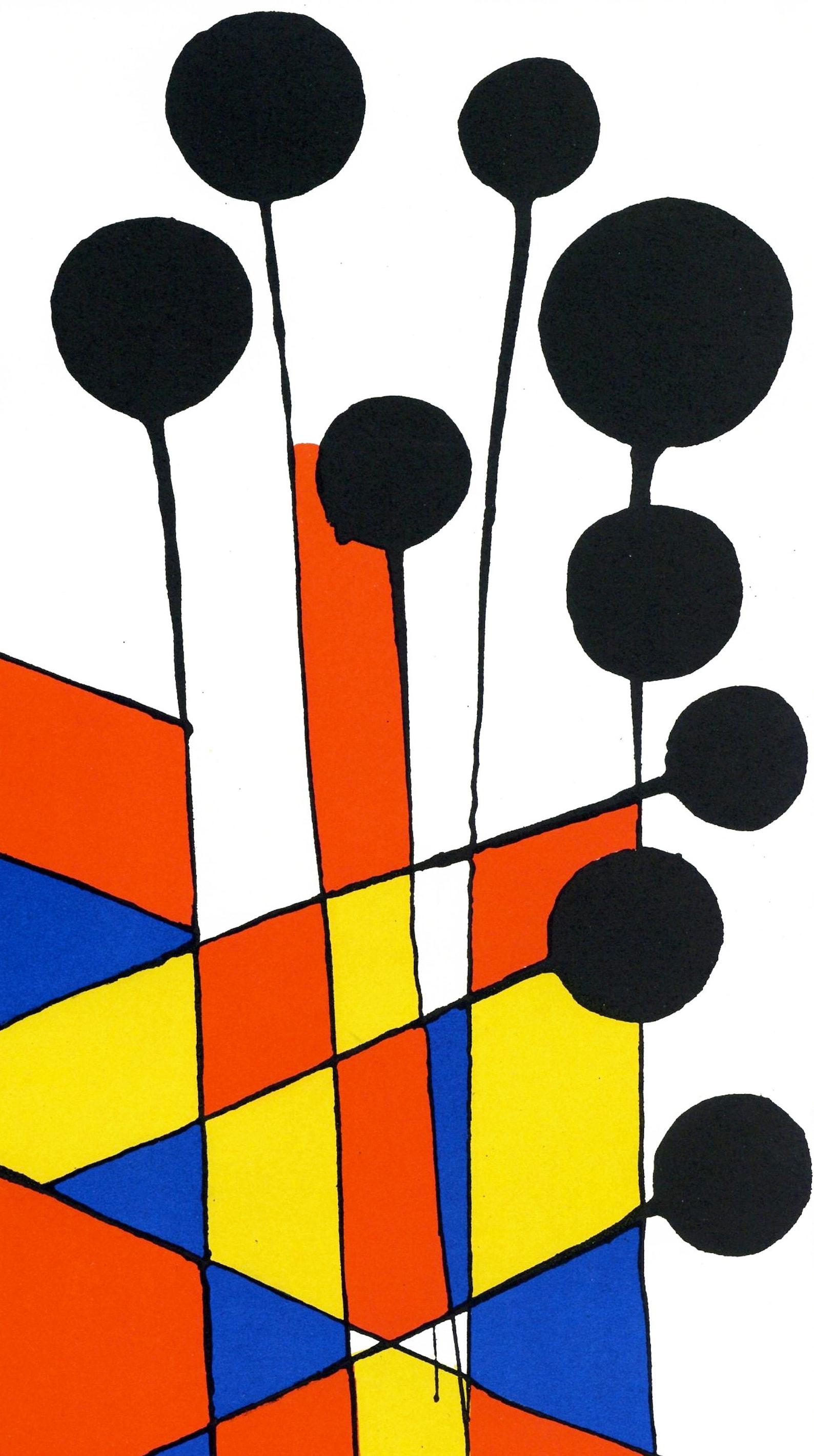 Calder, Composition, XXe Siècle (d'après) - Print de Alexander Calder