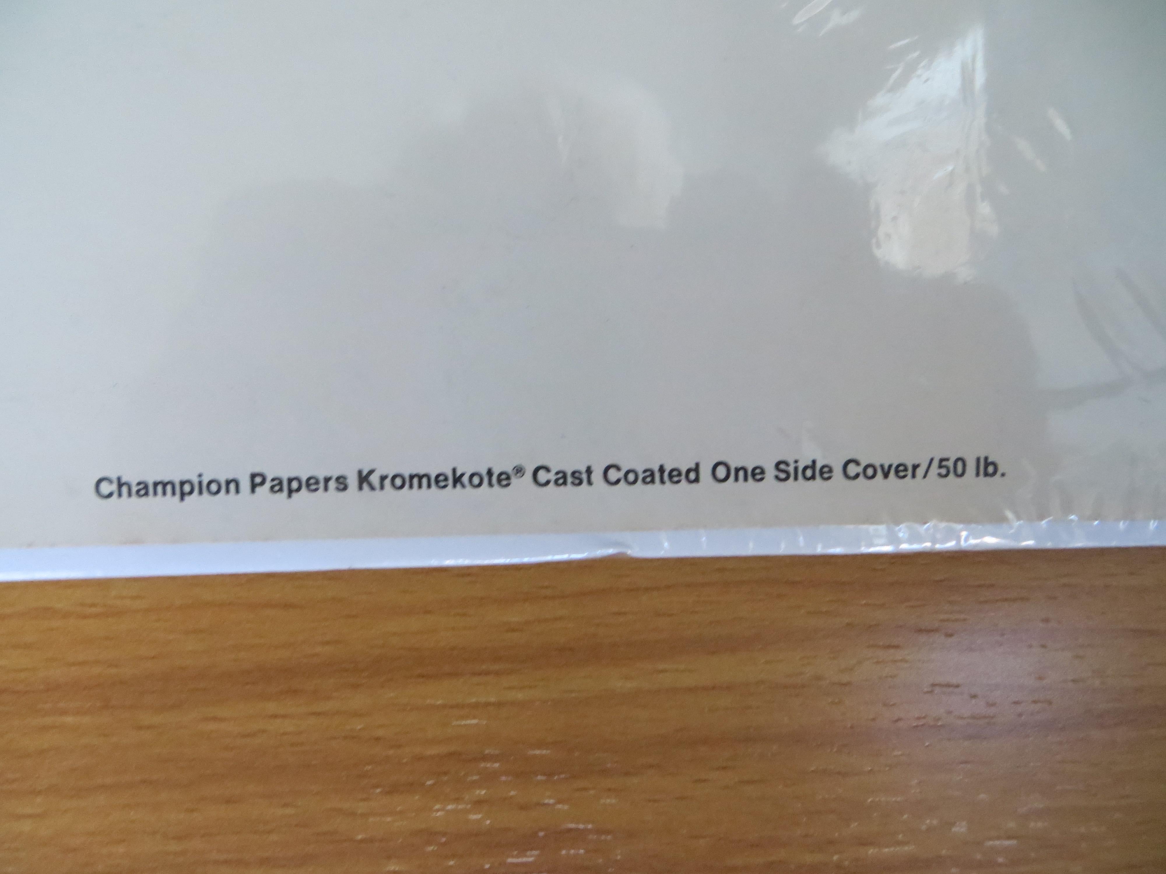 Affiche de Calder Kromekote, lithographie  Calder 2