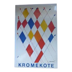 Affiche de Calder Kromekote, lithographie  Calder 
