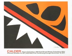 Calder 'La Grenouille et la Scie' Lithograph Vintage