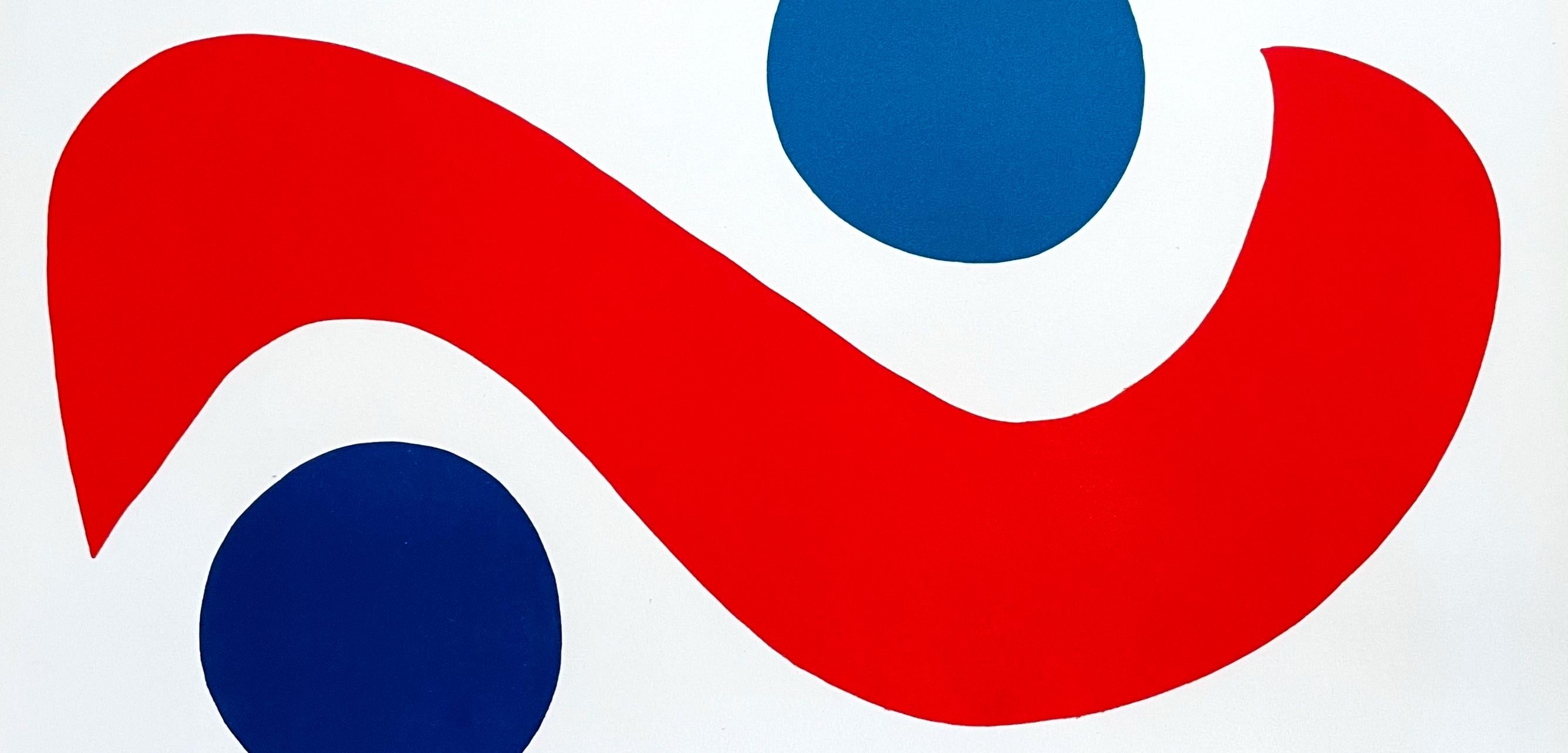 Calder, Sky Bird, Braniff International Airways Flying Colors (after) - Print by Alexander Calder
