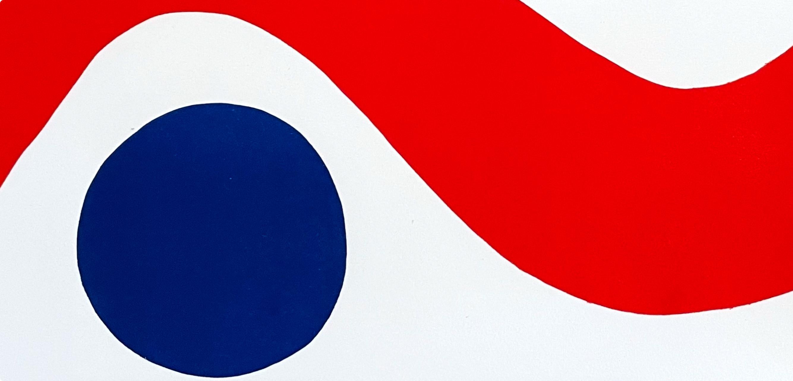 Calder, Sky Bird, Braniff International Airways Flying Colors (after) - Modern Print by Alexander Calder