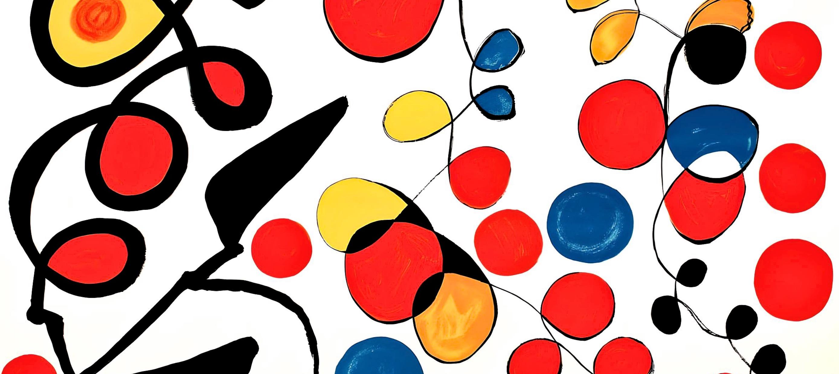 Calder, Spring Carnival, The Collector's Guild Ltd. (after) - White Figurative Print by Alexander Calder