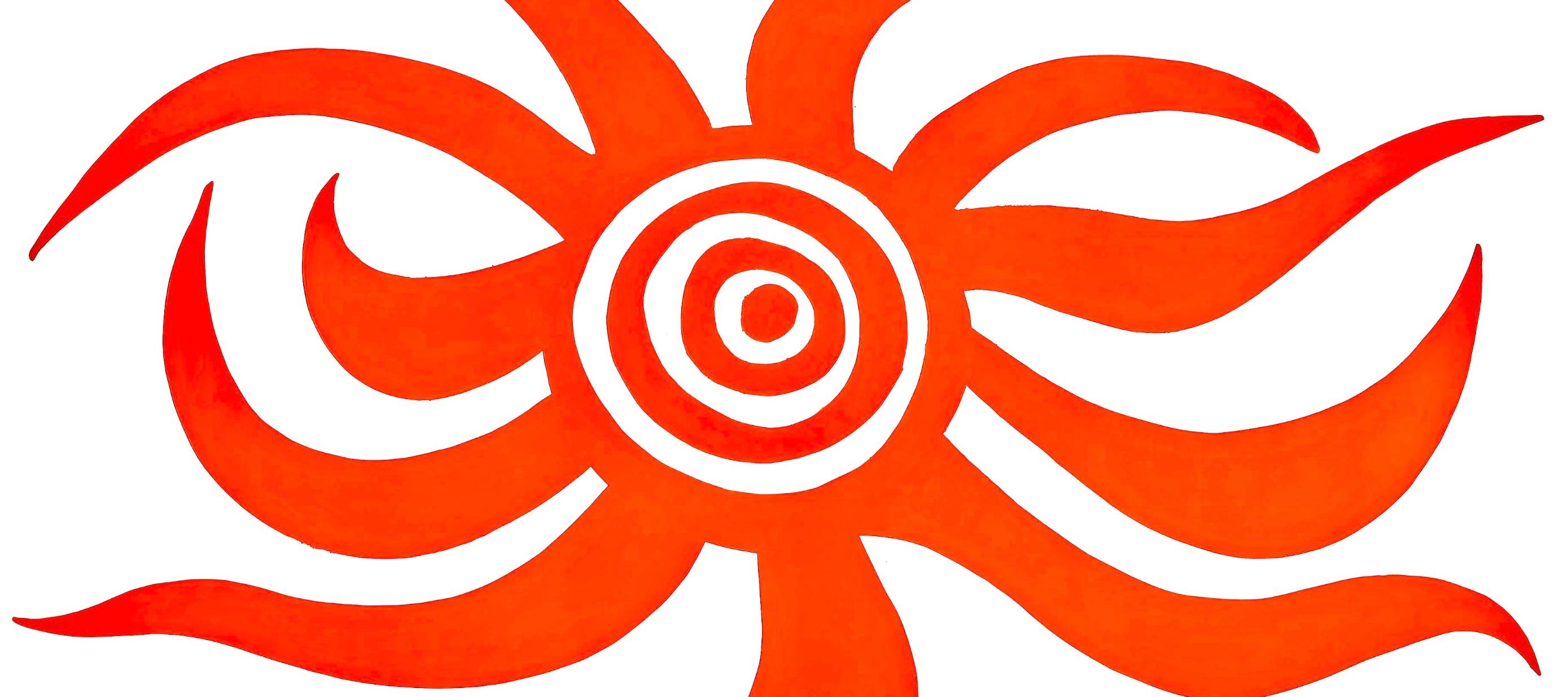 Calder, Rayo de Sol, Braniff International Airways Flying Colors (después) - Print de Alexander Calder