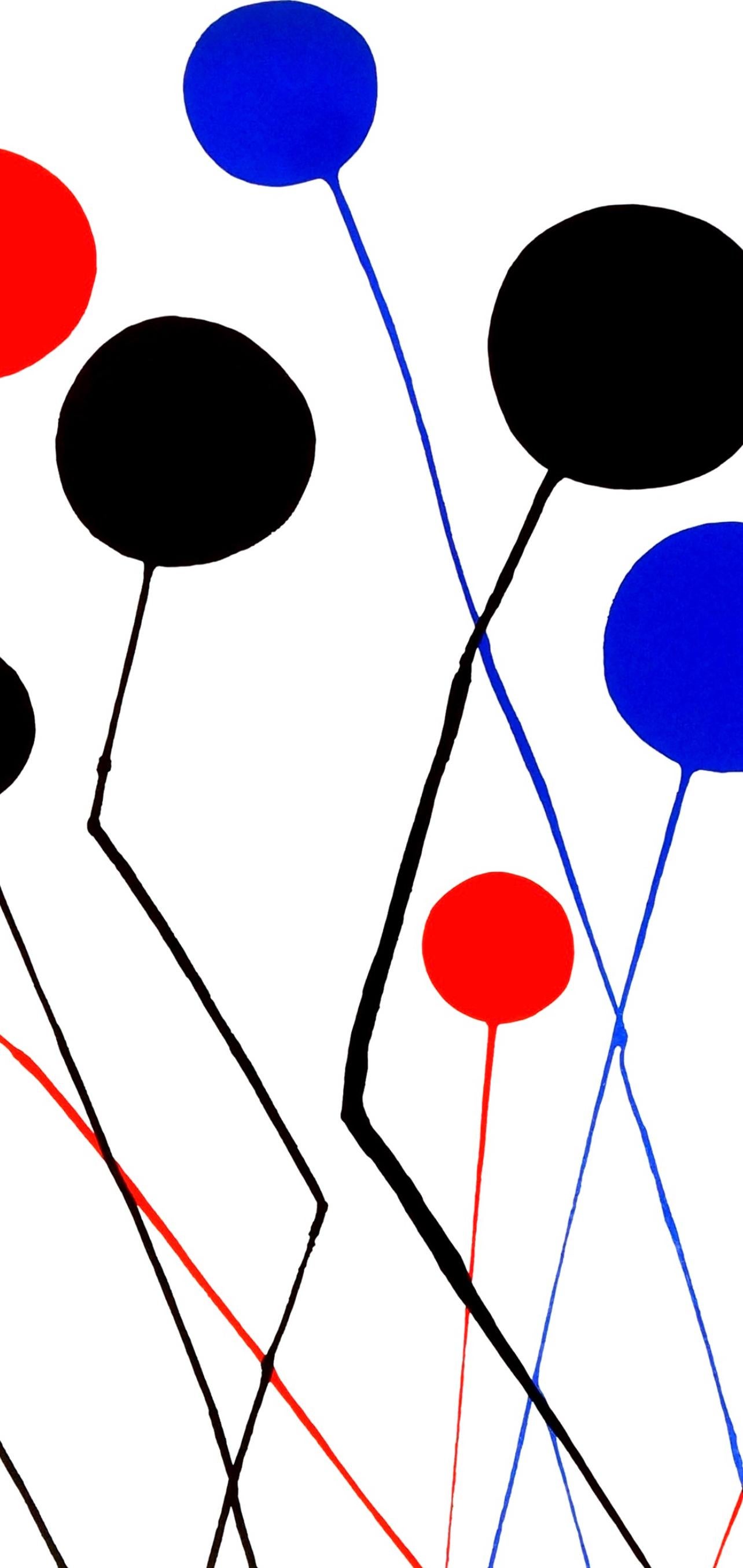 Calder, The Blue Balloon, Spanish Refugee Aid (after) - Modern Print by Alexander Calder