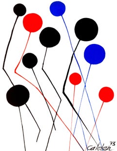 Calder, le ballon bleu, Spanish Refugee Aid (d'après)