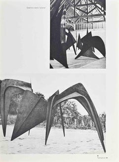Calder's Stabiles - Photolithograph - 1963