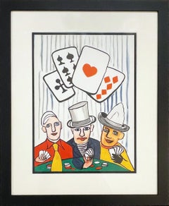 Vintage Card Players (Derriere le Miroir # 212)
