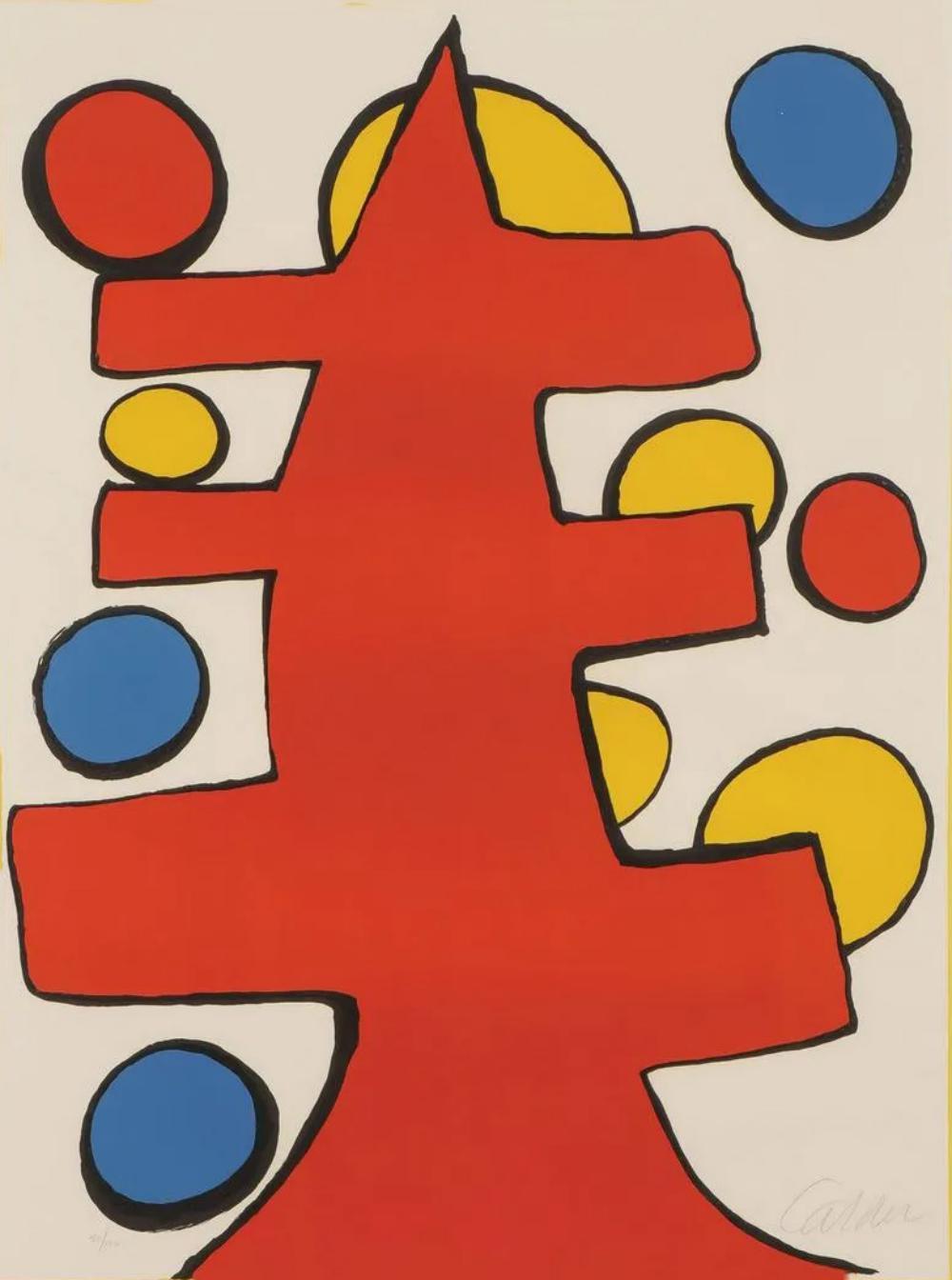 Alexander Calder Interior Print - Christmas tree