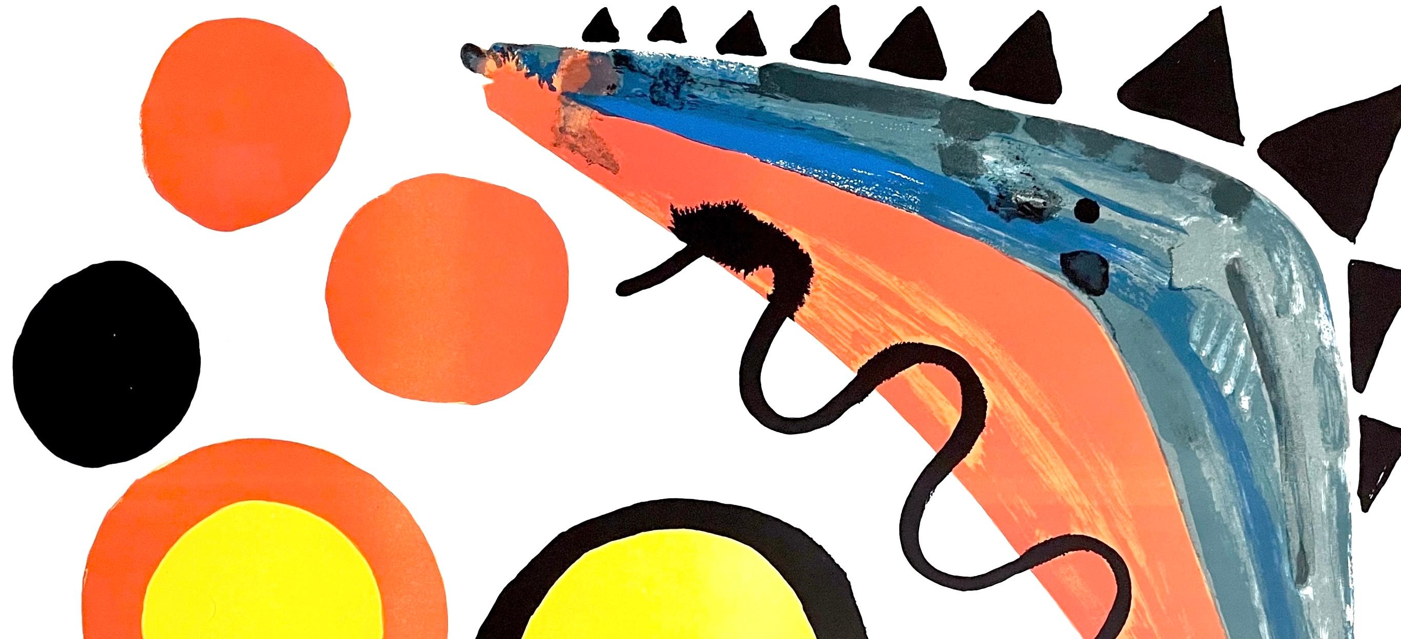 Cinq Boules et Deux Serpents, Alexander Calder For Sale 1