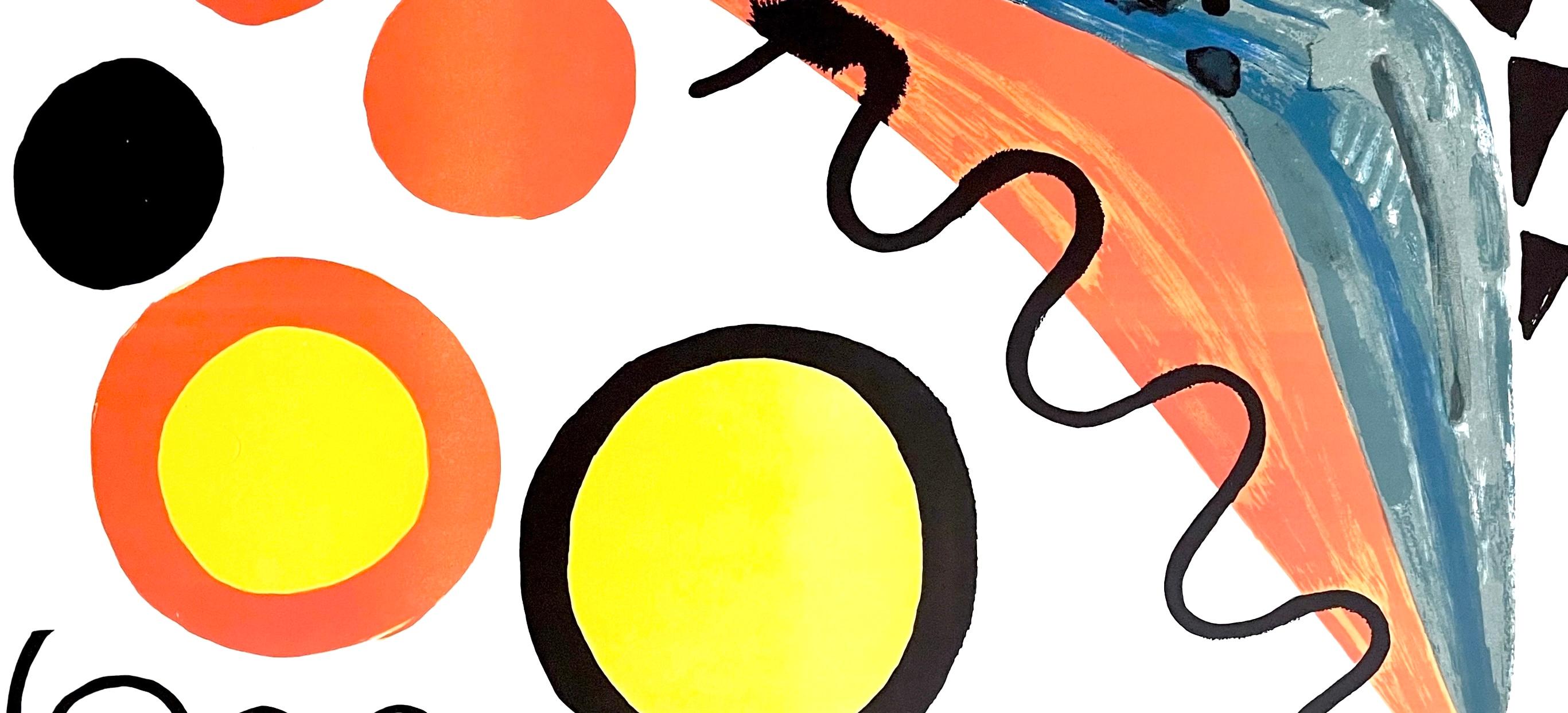 Cinq Boules et Deux Serpents, Alexander Calder For Sale 2