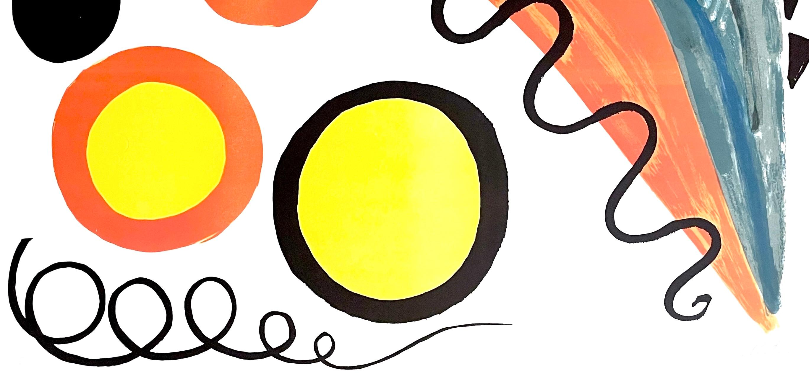 Cinq Boules et Deux Serpents, Alexander Calder For Sale 3