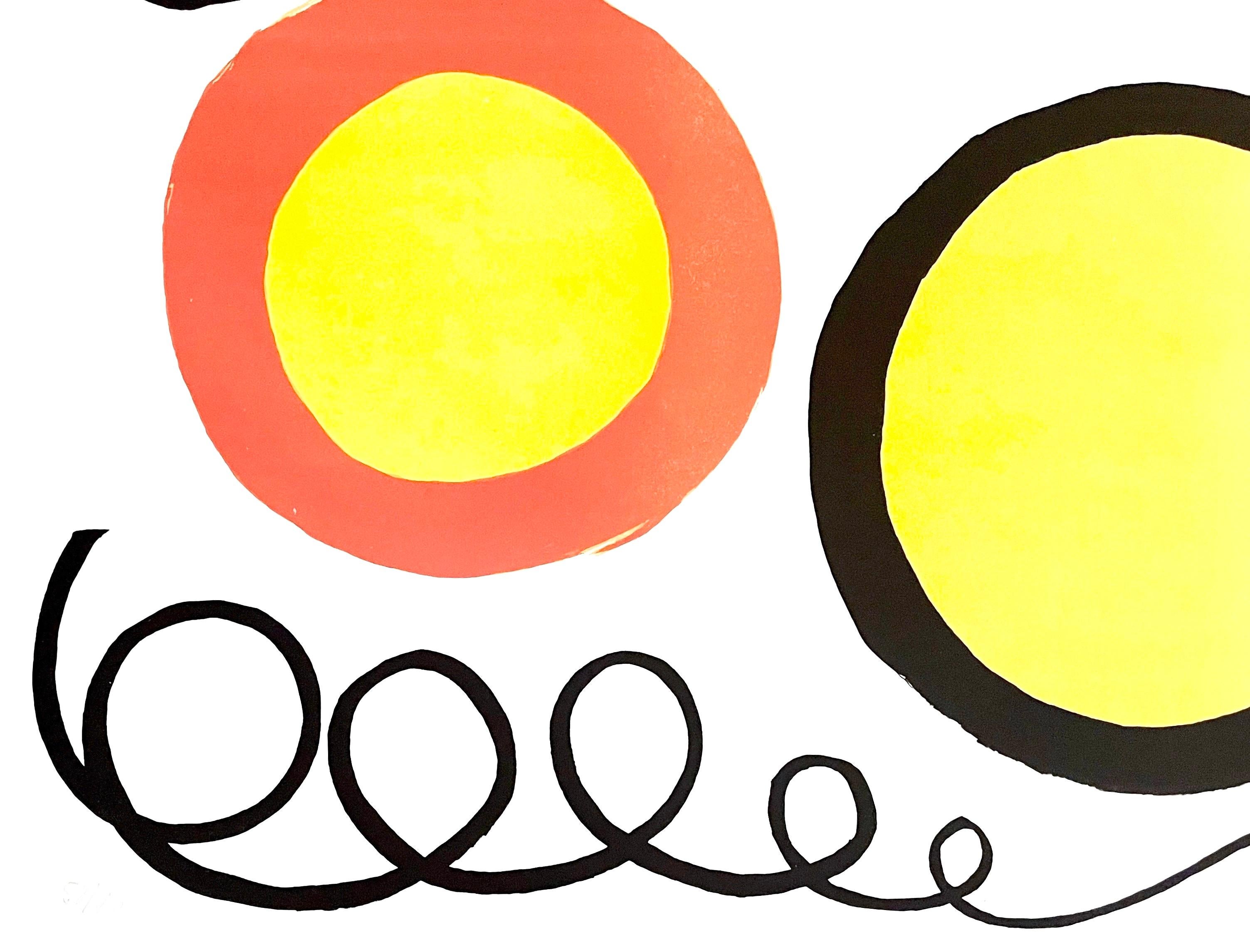 Cinq Boules et Deux Serpents, Alexander Calder For Sale 4