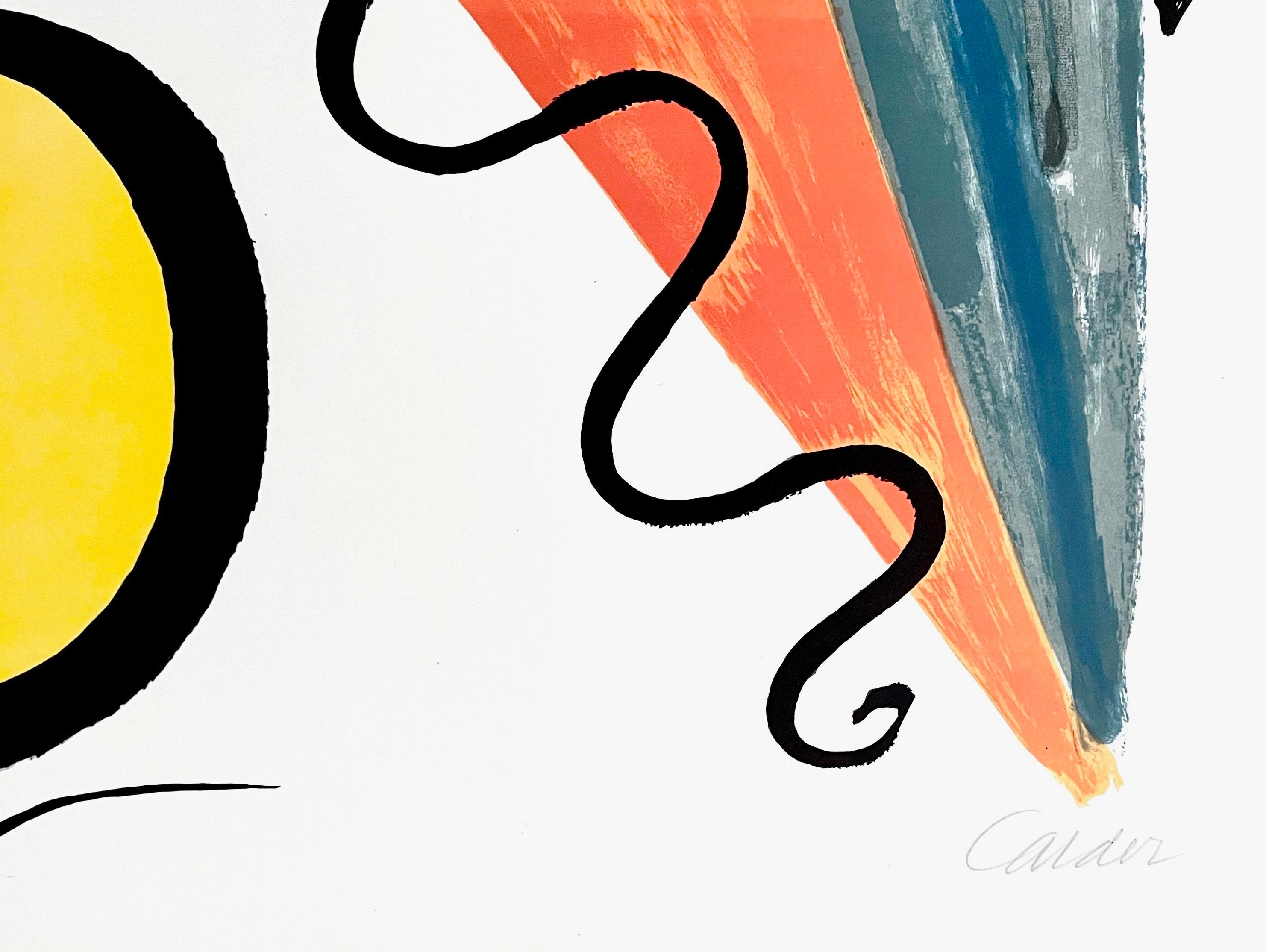 Cinq Boules et Deux Serpents, Alexander Calder For Sale 5