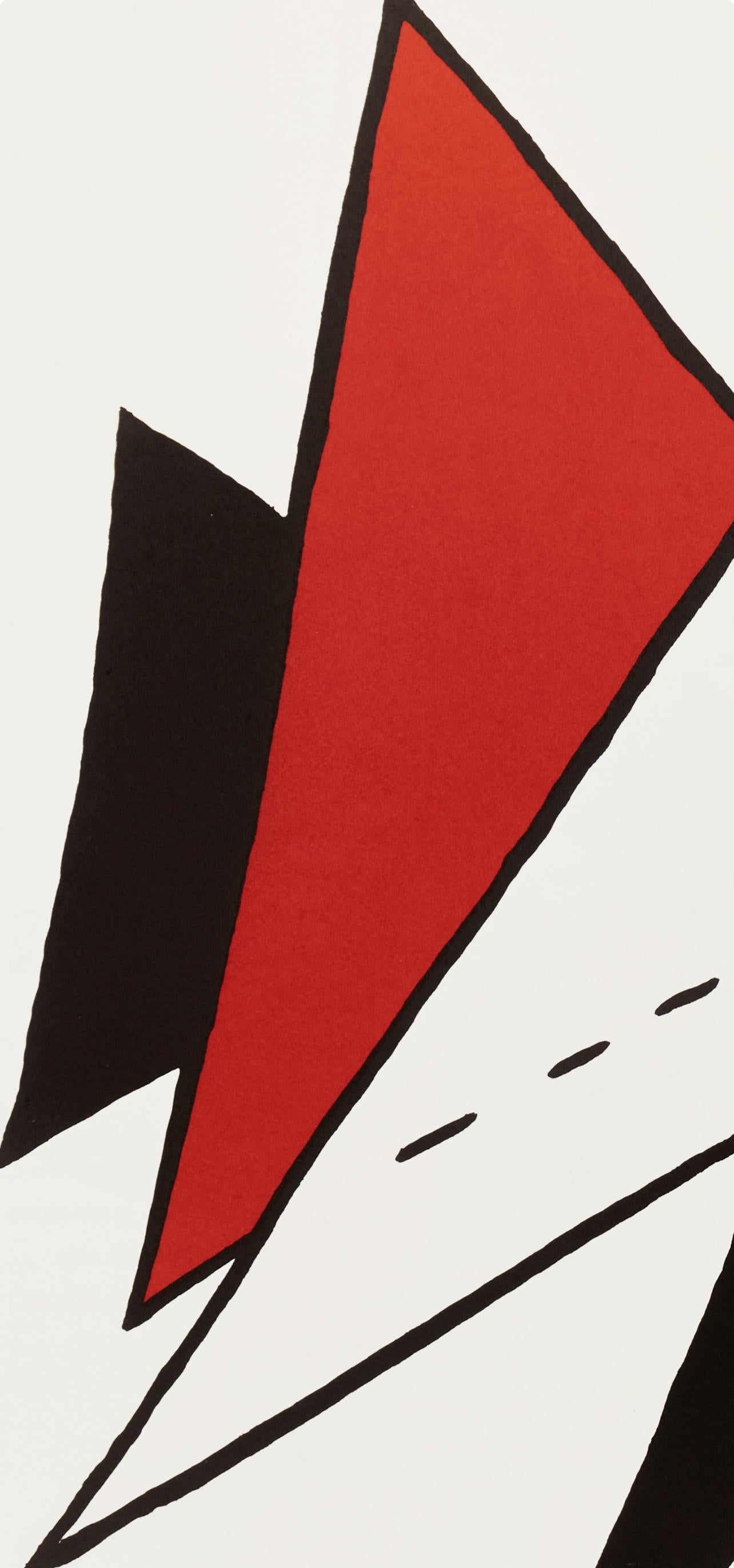 Composition, Derrière le miroir - Print by Alexander Calder
