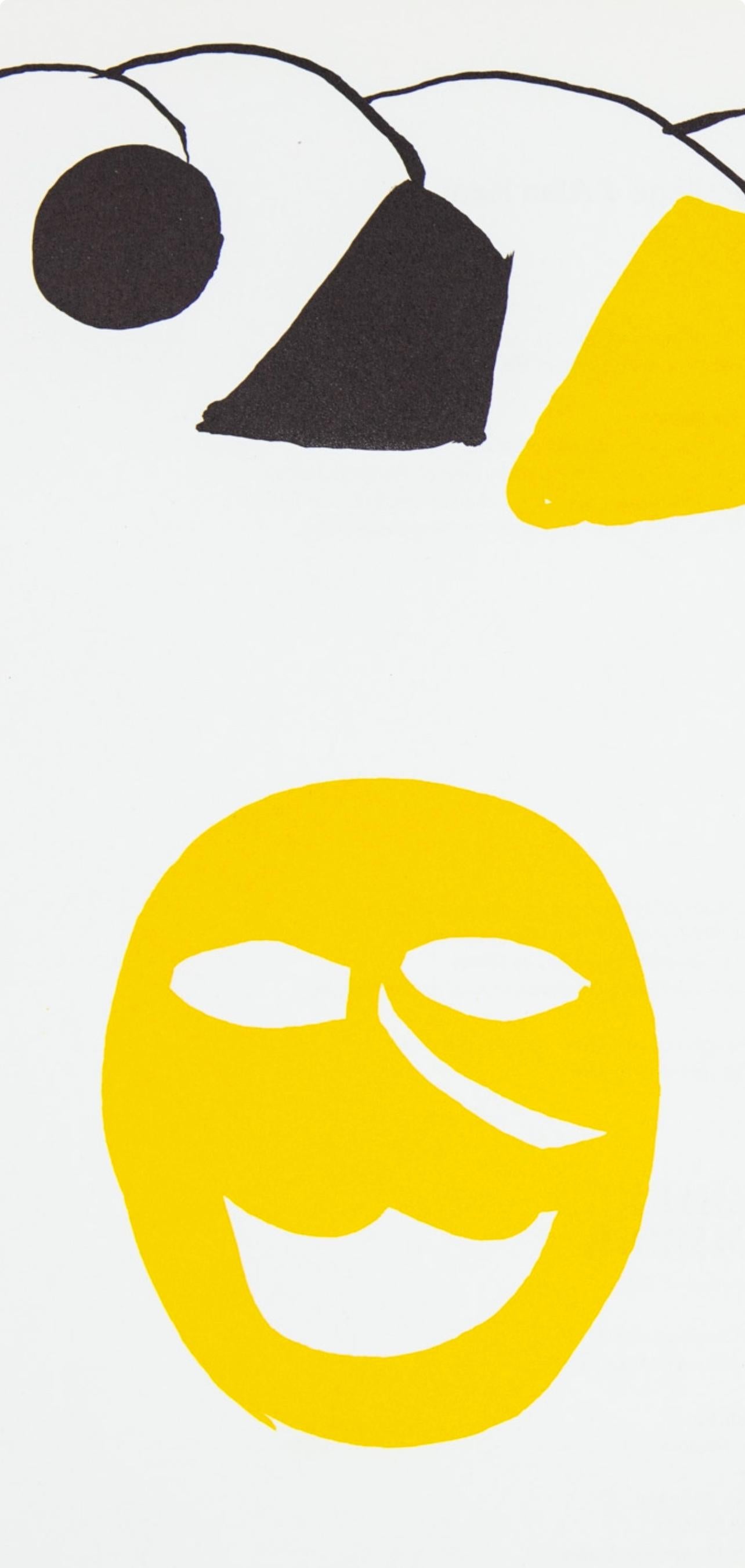 Composition, Derrière le miroir - Print by Alexander Calder