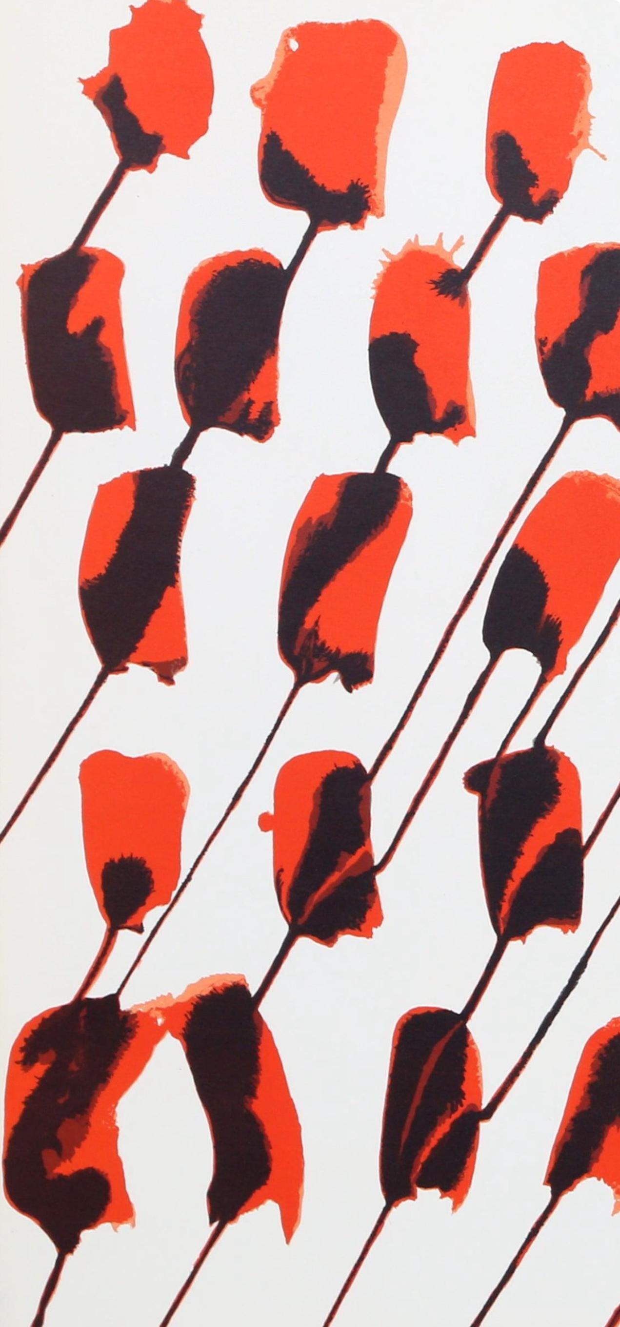 Zusammensetzung, Derrière le miroir – Print von Alexander Calder