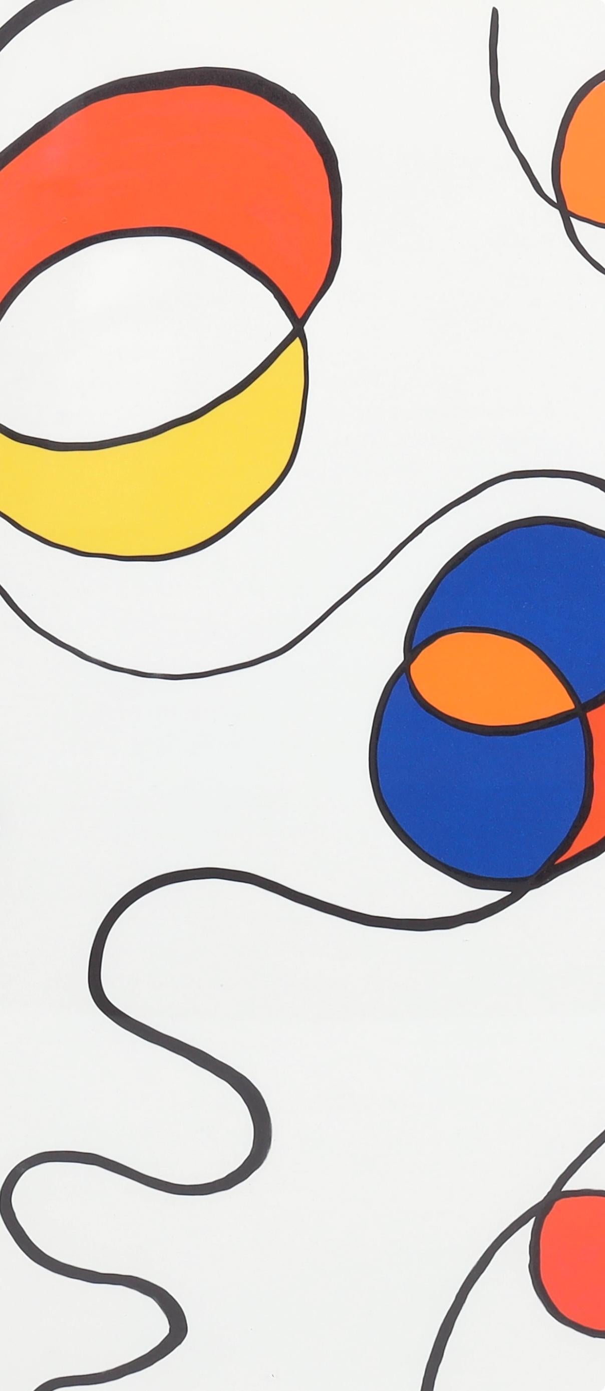 Composición, Derrière le miroir - Print Moderno de Alexander Calder