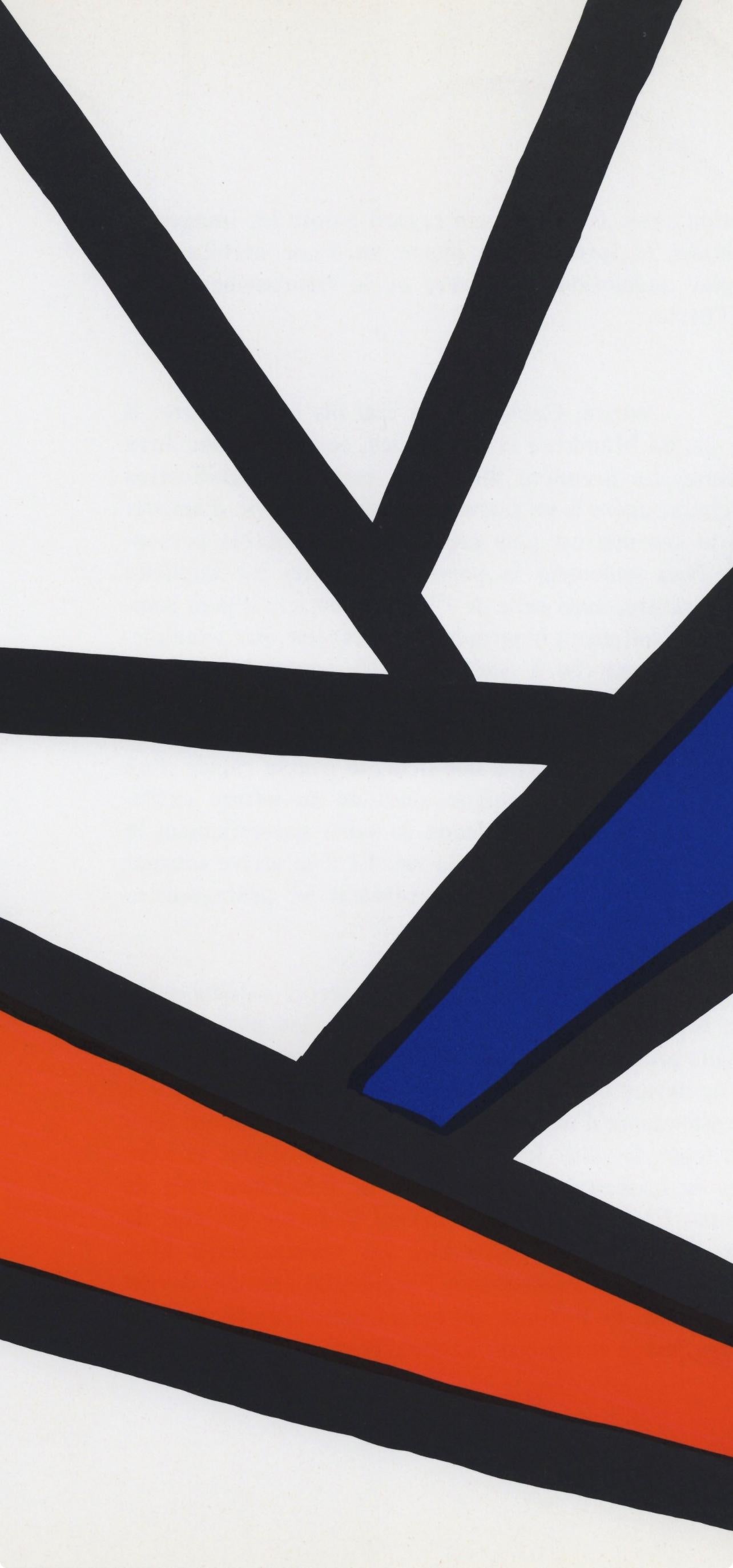 Composición, Derrière le miroir - Print Moderno de Alexander Calder